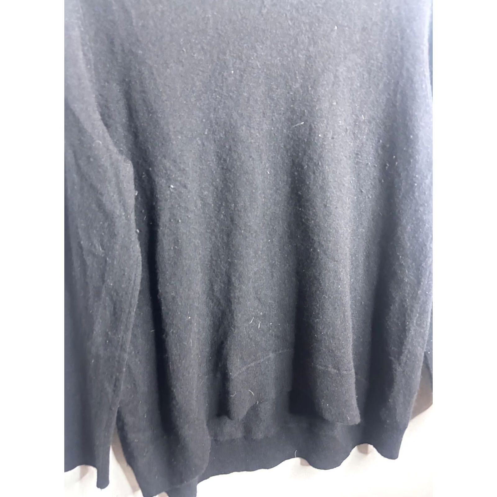 Neiman Marcus Neiman Marcus Sweater Mens XL Black Cashmere Crewneck Pullover Knit Soft Classic Size US XL / EU 56 / 4 - 2 Thumbnail