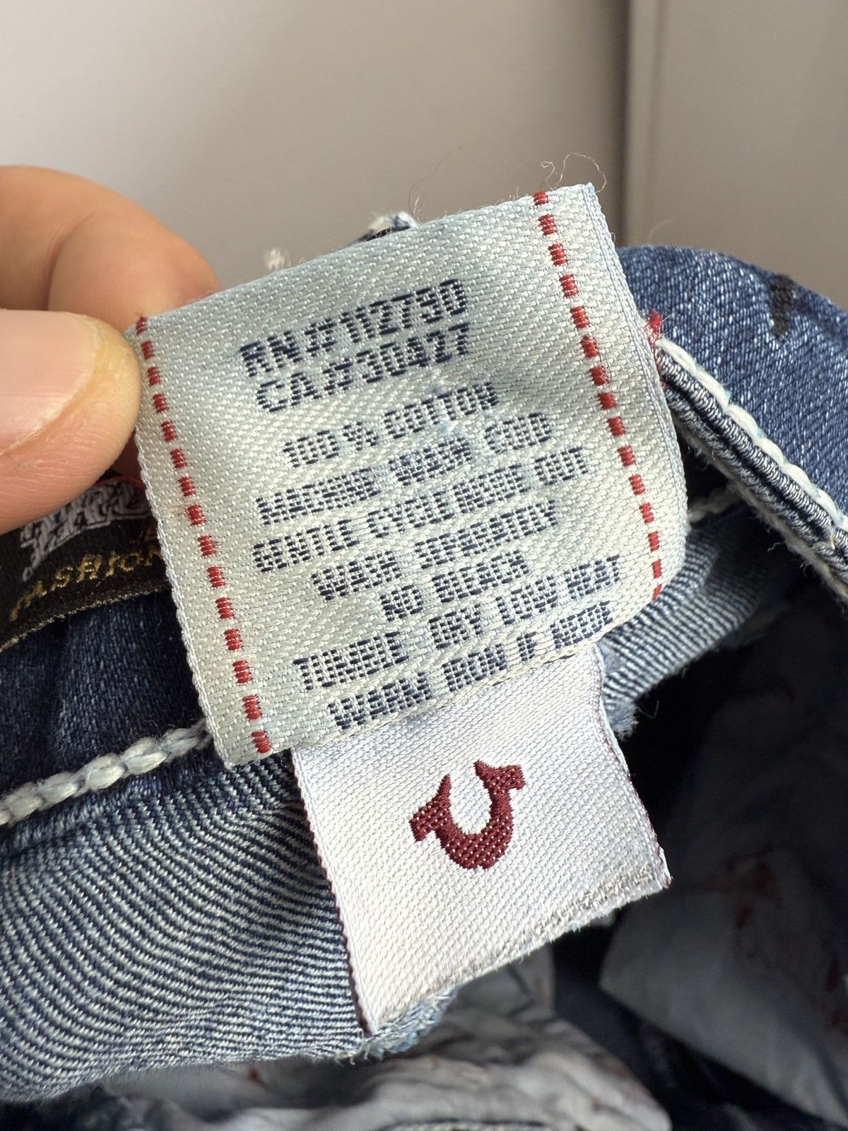 True Religion True religion flared denim pants 31 skate chief keef opium Size 31" - 8 Thumbnail