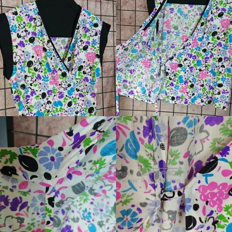 Dior Dior Floral Print Summer T. Size S / US 4 / IT 40 - 3 Thumbnail