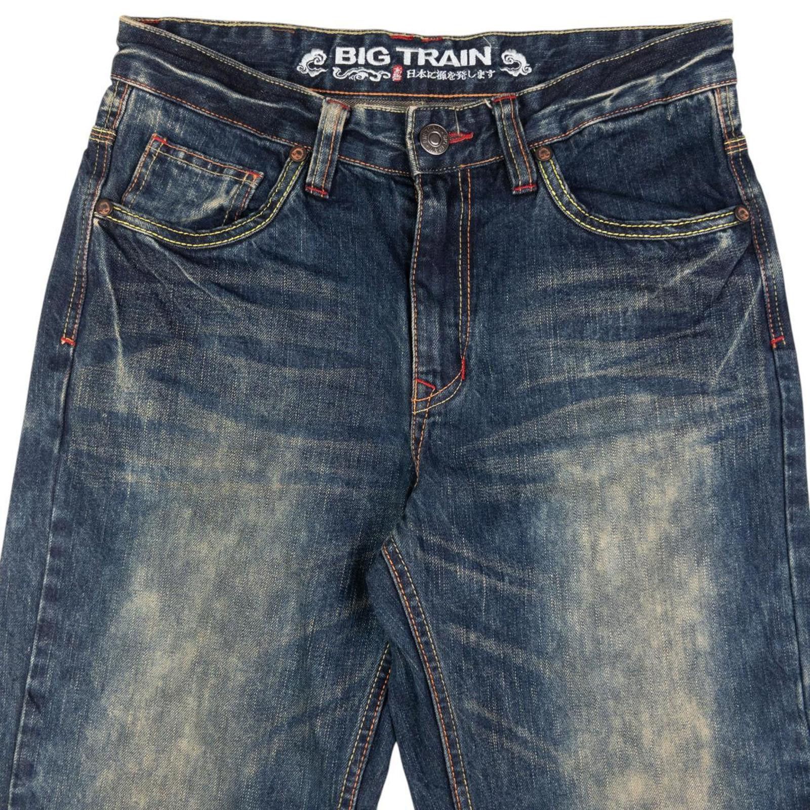 Other Vintage Big Train Embroidered Devils Japanese Jeans Size W31 Size US 31 - 4 Thumbnail
