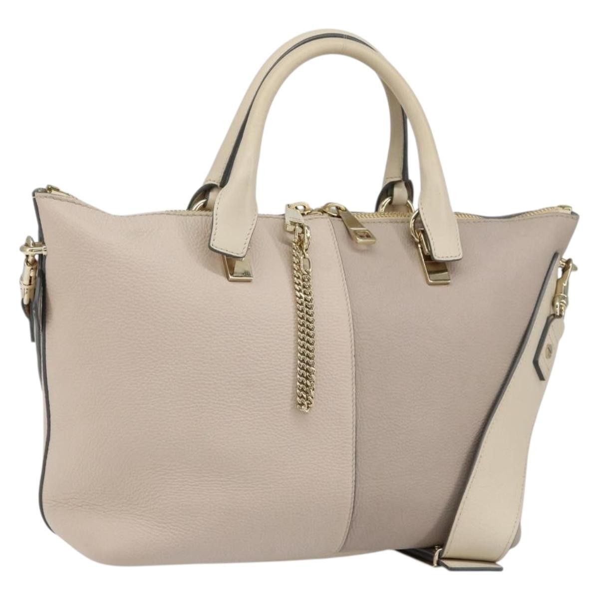 Chloe Chloe Bicolor Baylee Satchel Leather Size ONE SIZE - 1 Thumbnail