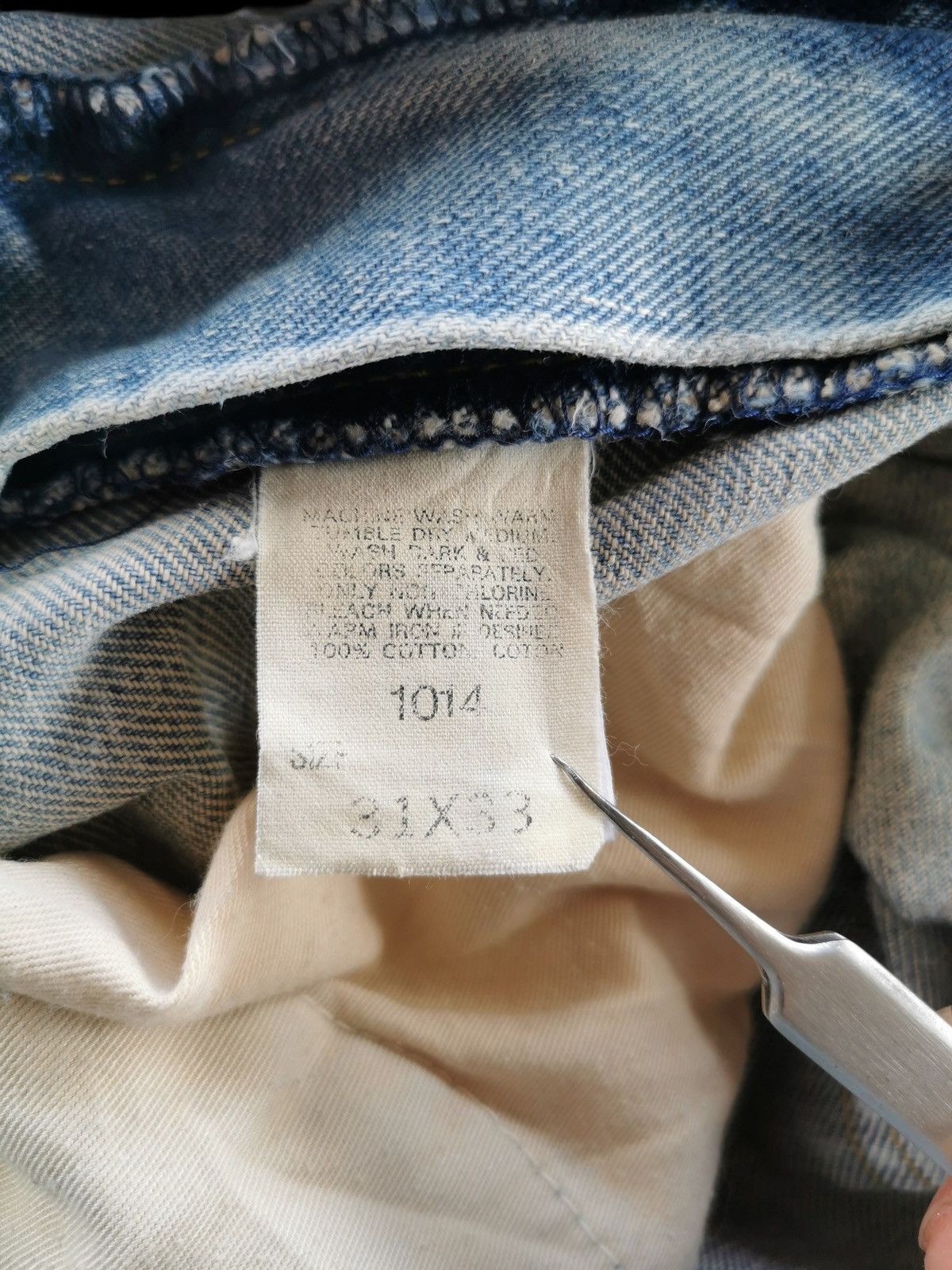 Lee Vintage Lee Destroy Denim Jean (Size 30x43.5) Size US 30 / EU 46 - 11 Thumbnail