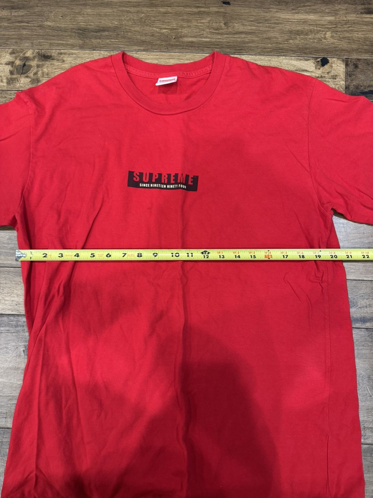 Supreme Supreme Red long sleeve Size US L / EU 52-54 / 3 - 6 Thumbnail