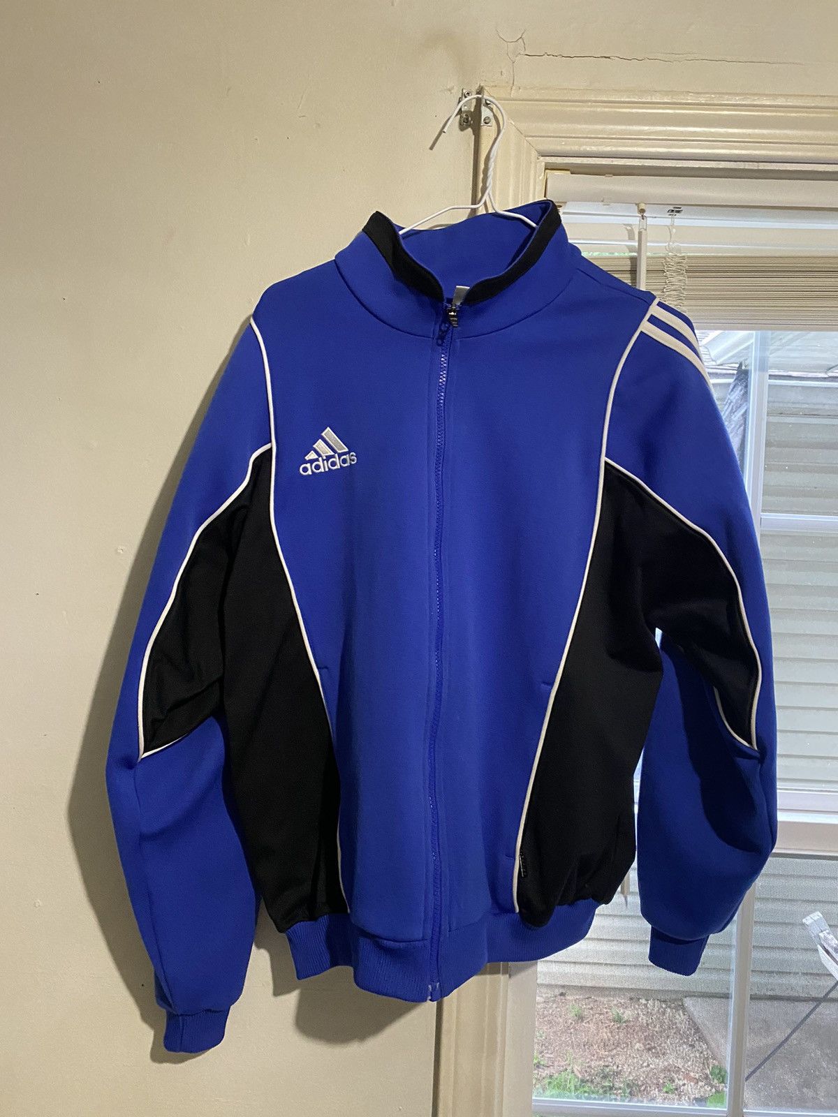 Adidas Blue Vintage Adidas Track Jacket Size US L / EU 52-54 / 3 - 9 Thumbnail