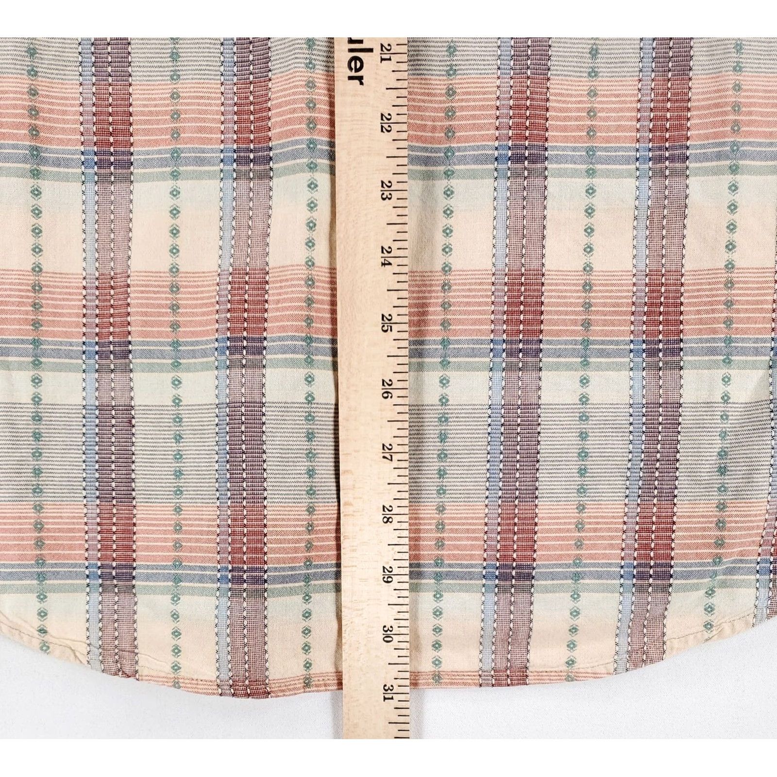 The Territory Ahead Territory Ahead Shirt Button-Down Plaid Southwest Pattern Long Sleeve Mens L Multicolor Size US L / EU 52-54 / 3 - 5 Thumbnail