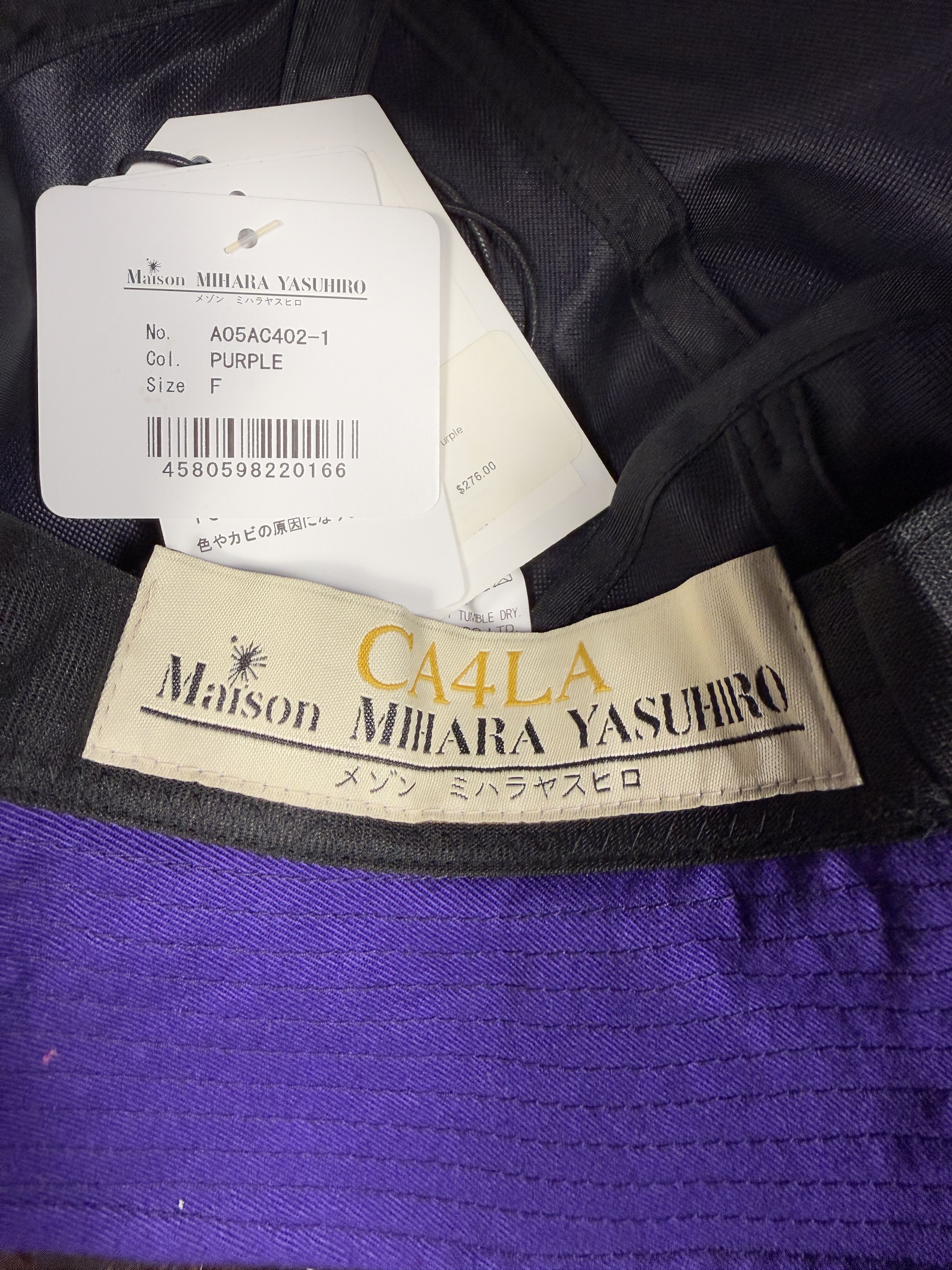 CA4LA Maison Mihara Yasuhiro x CA4LA Double Hat Size ONE SIZE - 7 Thumbnail