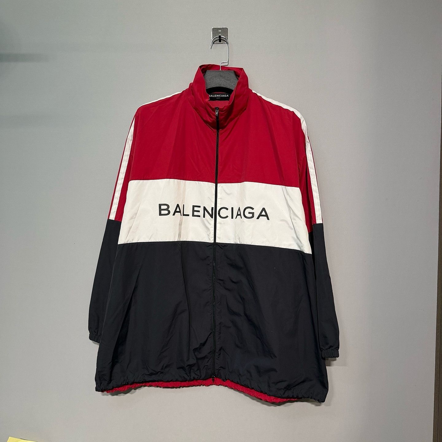 Balenciaga “Homme 18” Color-block Pullover Jacket | Grailed