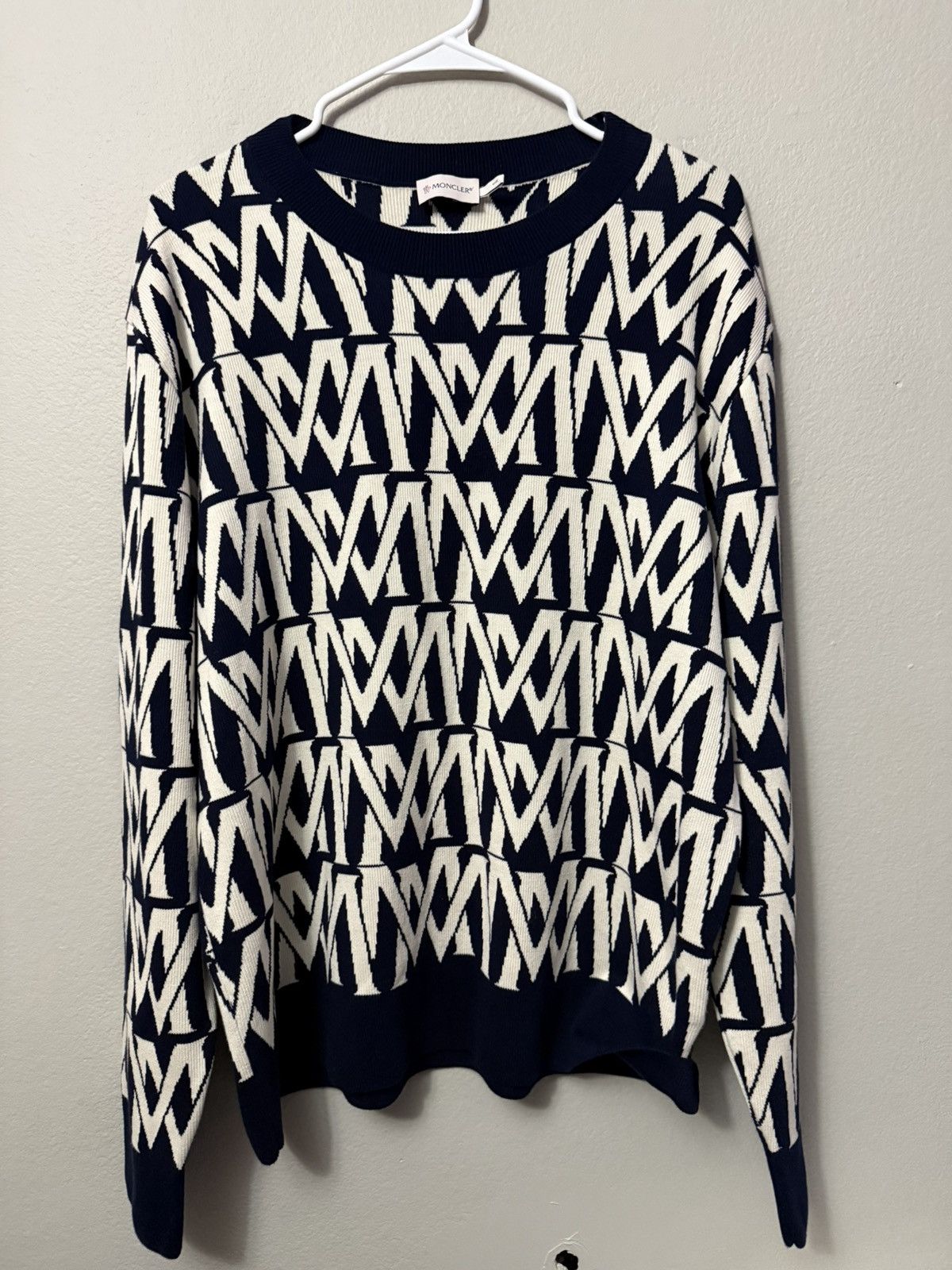 Moncler Moncler jacquard monogram Size US XL / EU 56 / 4 - 1 Thumbnail