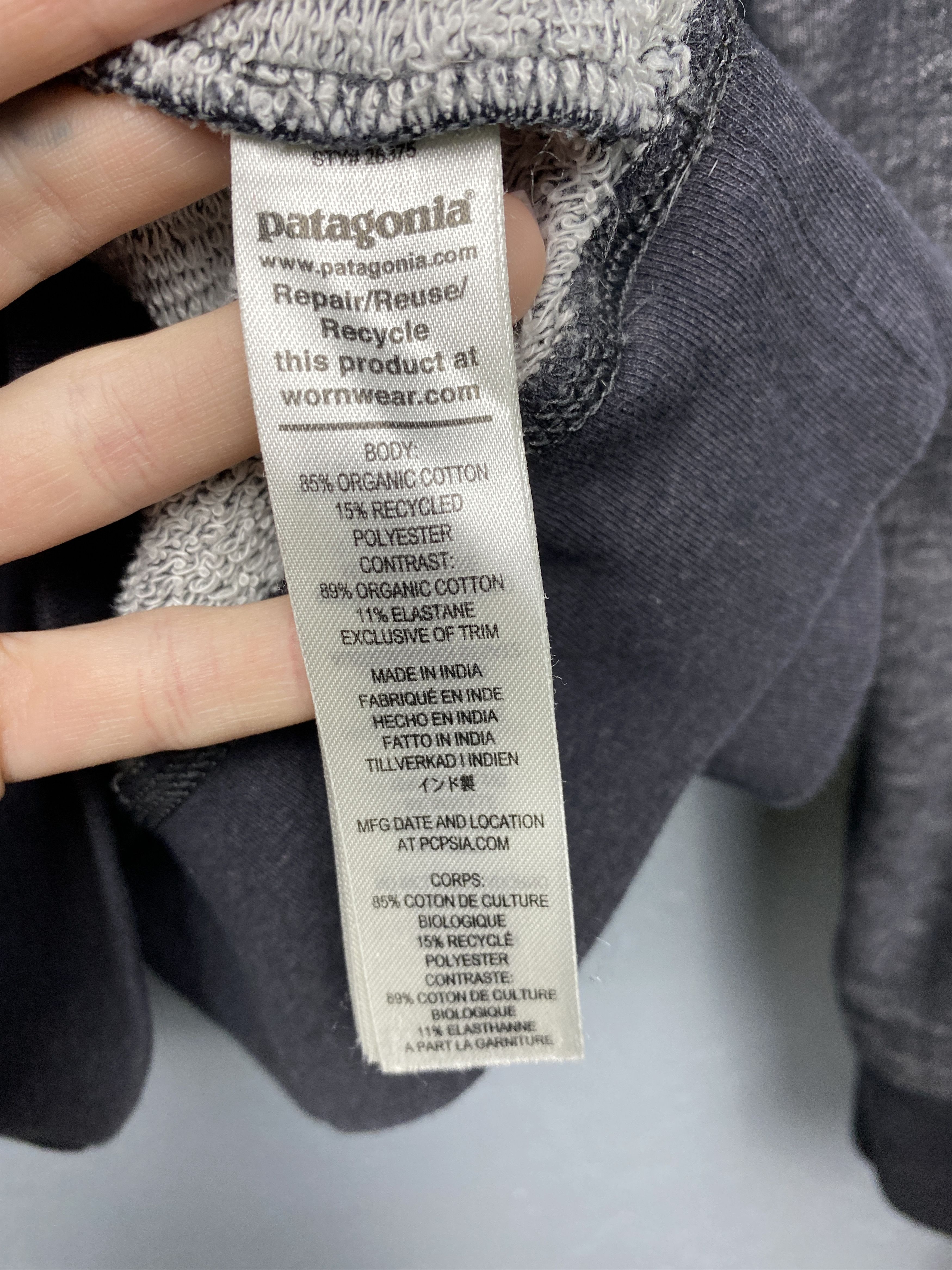 Patagonia Patagonia Vintage Mens Crew Neck Sweatshirt Size US XL / EU 56 / 4 - 4 Thumbnail