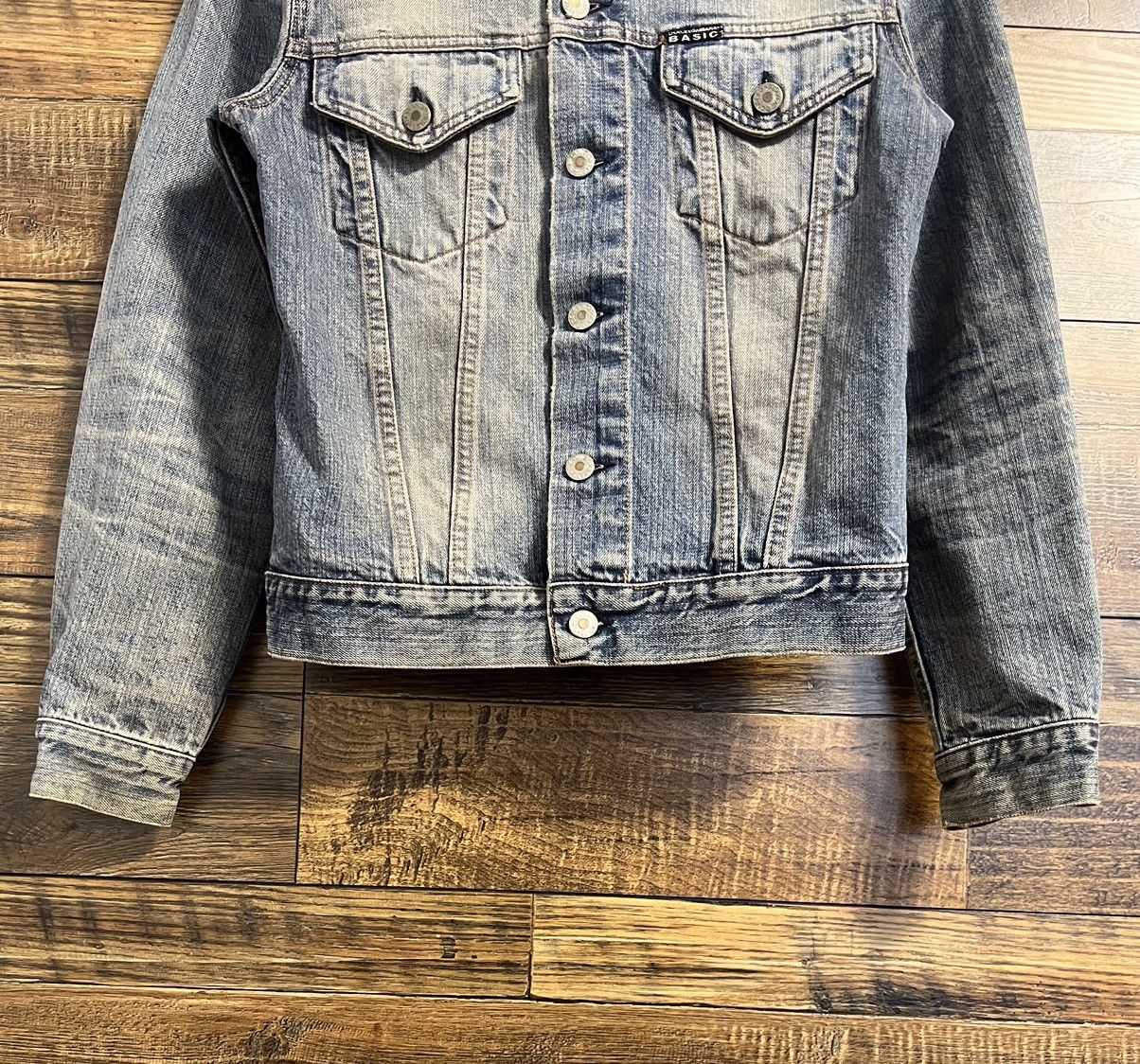 Dolce & Gabbana DOLCE & GABBANA Basic Denim Mens Bomber Jacket Size US S / EU 44-46 / 1 - 7 Thumbnail