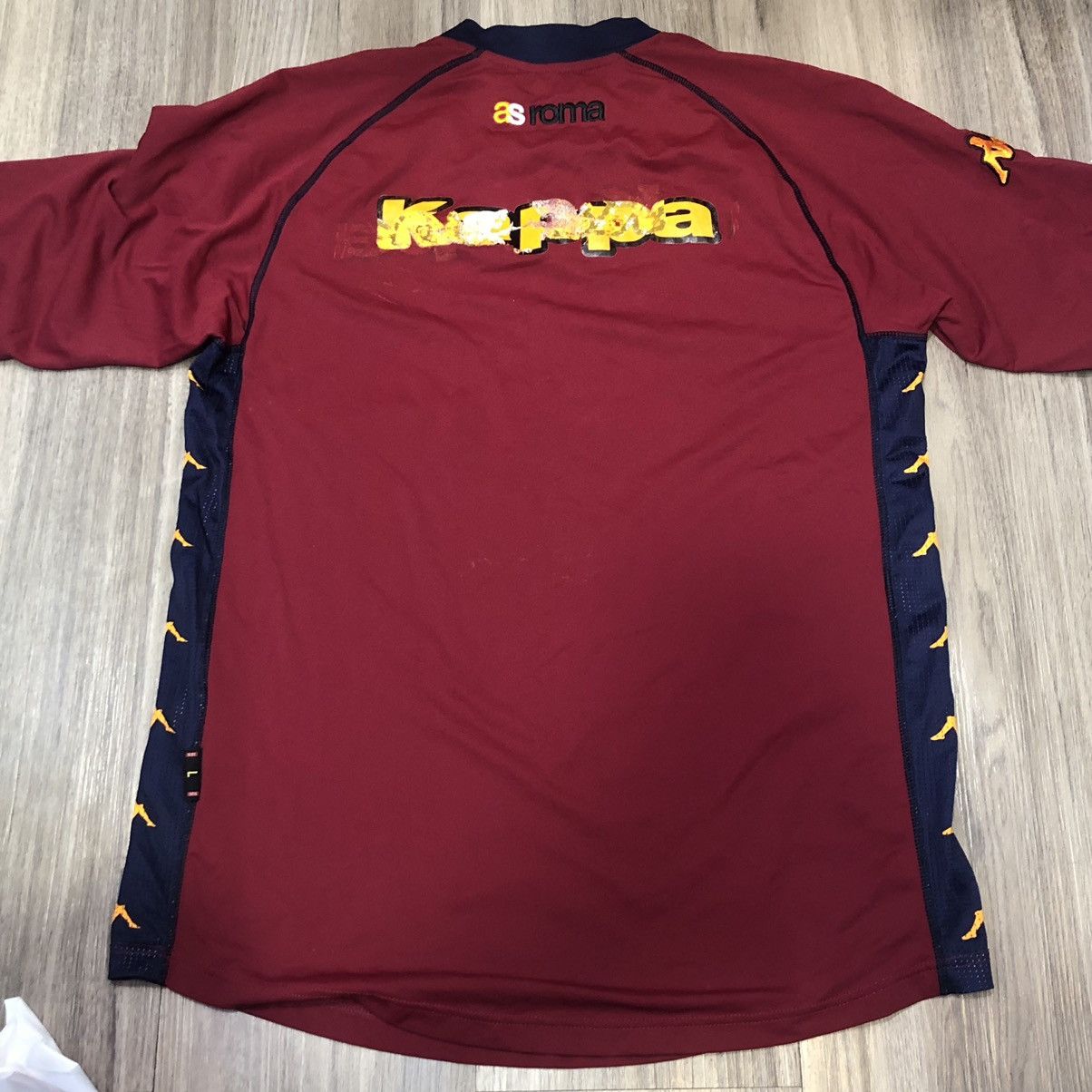 Kappa Roma 2000s kappa training shirt Size US L / EU 52-54 / 3 - 2 Thumbnail
