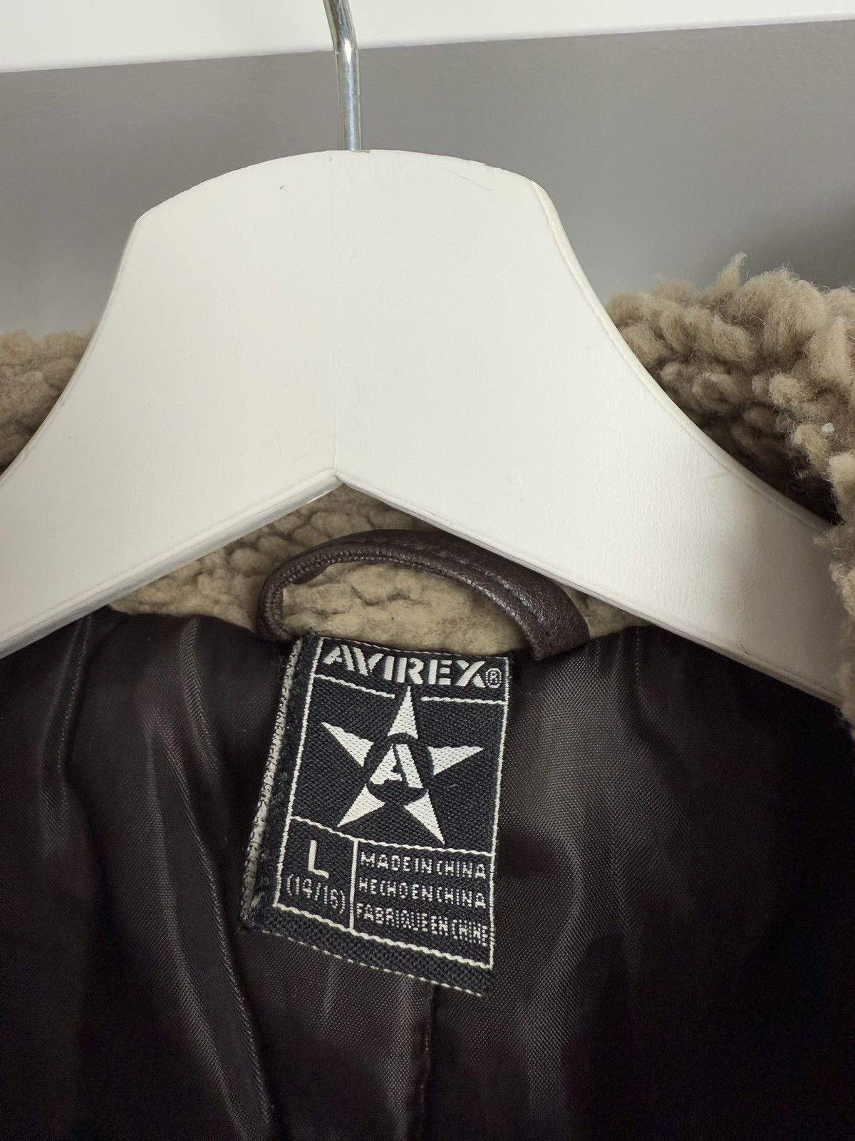 Avirex × Vintage Vintage y2k Avirex big logo bomber aviation jacket L fit S Size US S / EU 44-46 / 1 - 4 Thumbnail