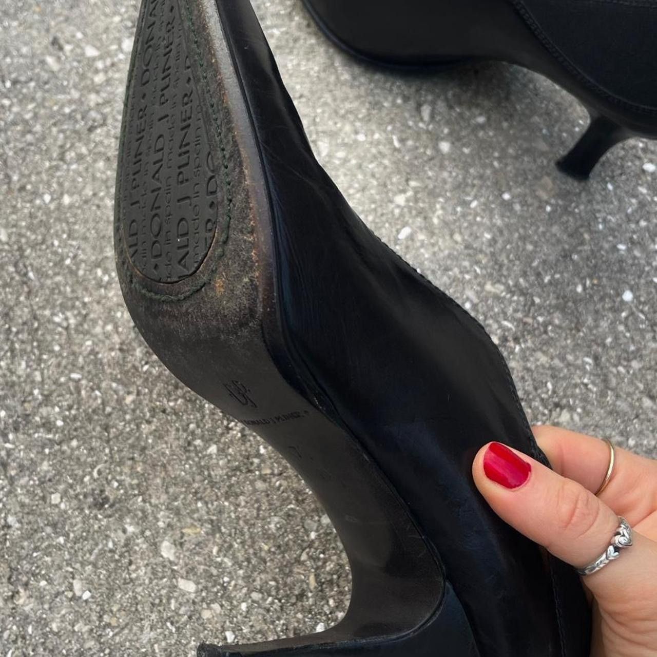 Donald Trump Vintage retro chic genuine leather city kitten heel Size US 7.5 / IT 37.5 - 5 Thumbnail