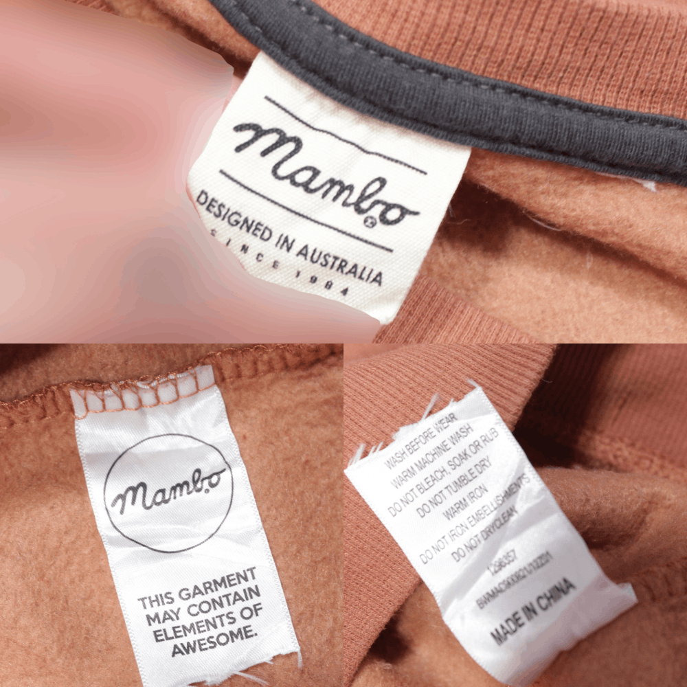 Mambo Tiger Big Logo Sweatshirt Size US S / EU 44-46 / 1 - 7 Thumbnail