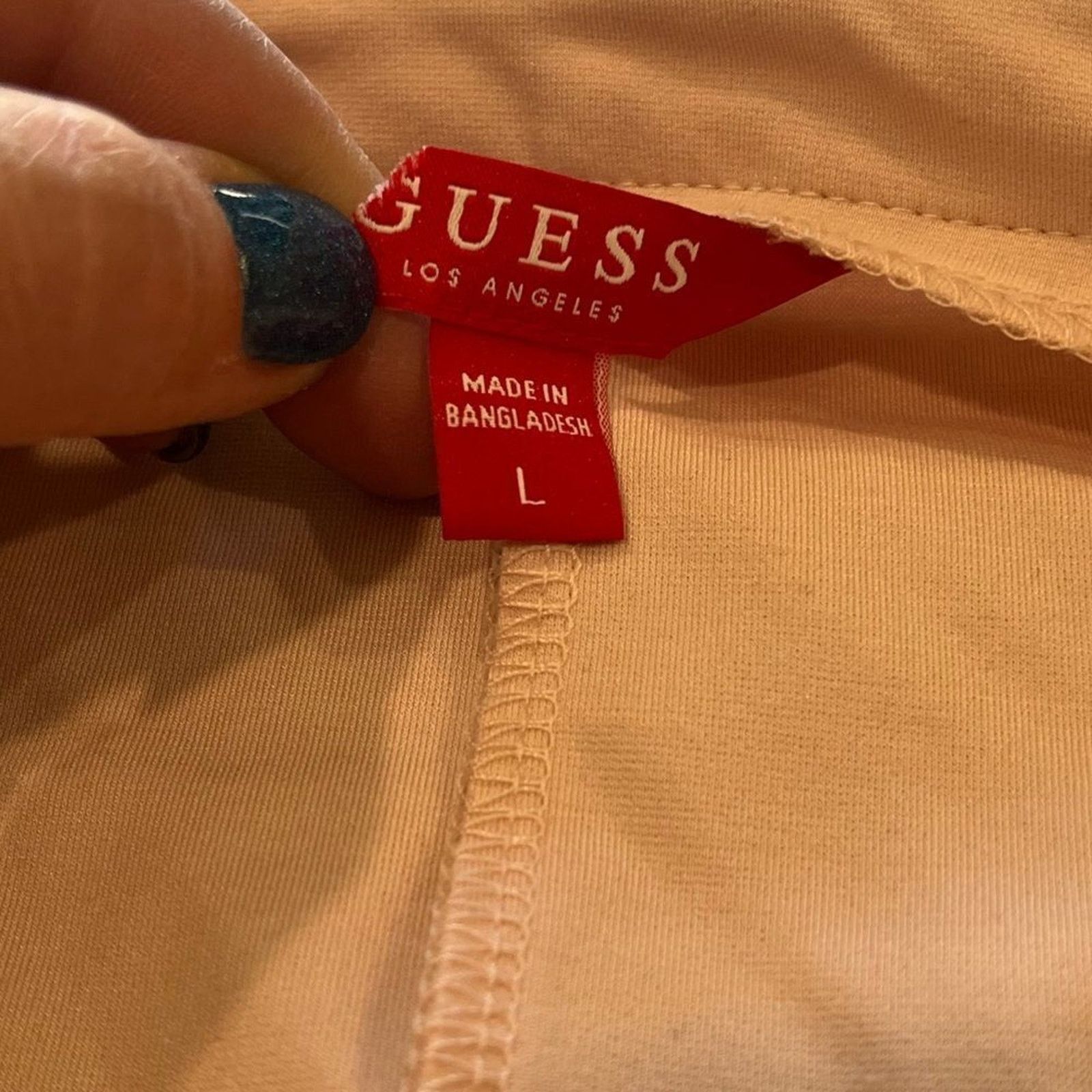 Guess NWOT Guess Womens Light Pink Open Front Blazer Size L Size L / US 10 / IT 46 - 5 Thumbnail
