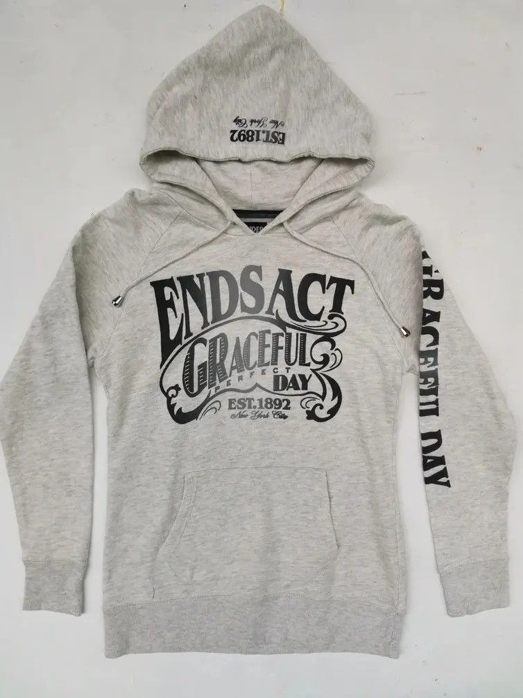 Japanese Brand Endsact Graceful Day Est 1892 Hoodie Sweatshirts Size US L / EU 52-54 / 3 - 1 Thumbnail
