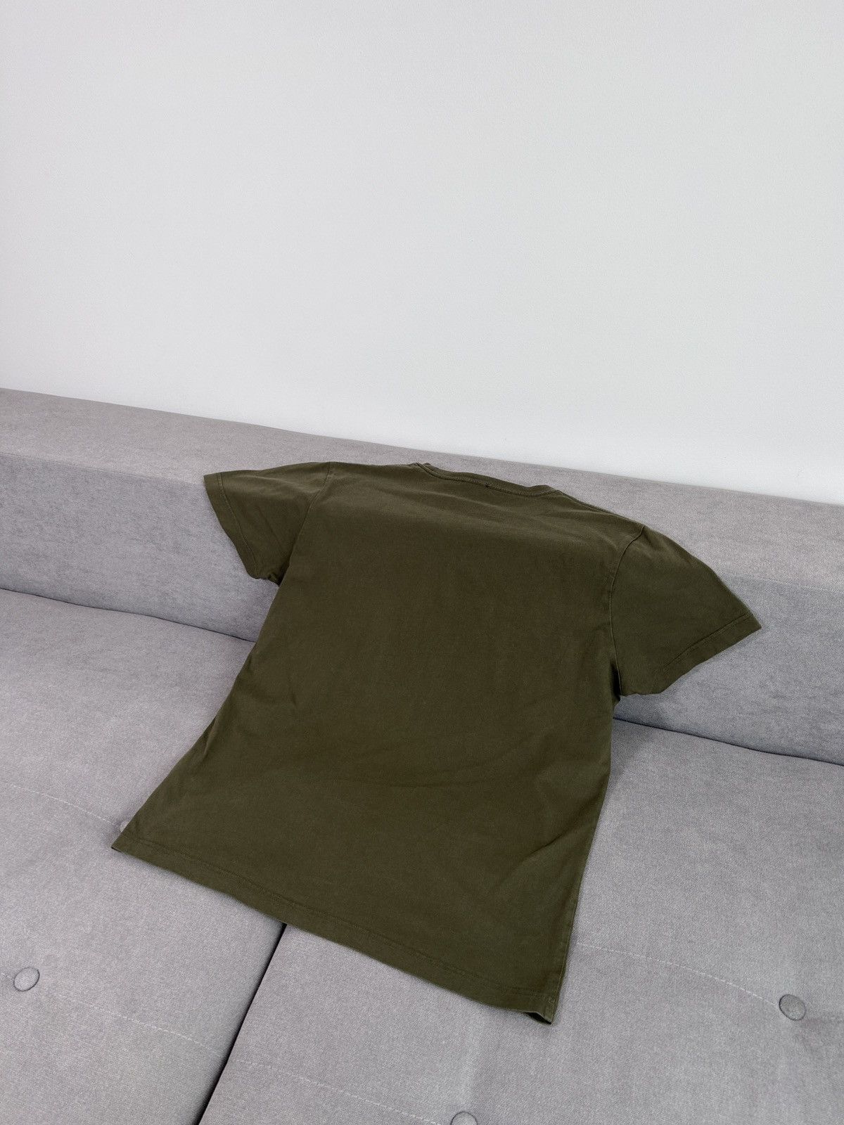 Diesel Vintage Diesel khaki T-Shirt Big Logo Y2K Ultra Rare Item Size US L / EU 52-54 / 3 - 7 Thumbnail
