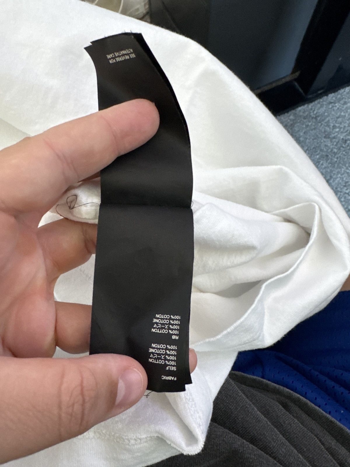 Fear of God Fear of God George Floyd Tee Size US L / EU 52-54 / 3 - 5 Thumbnail