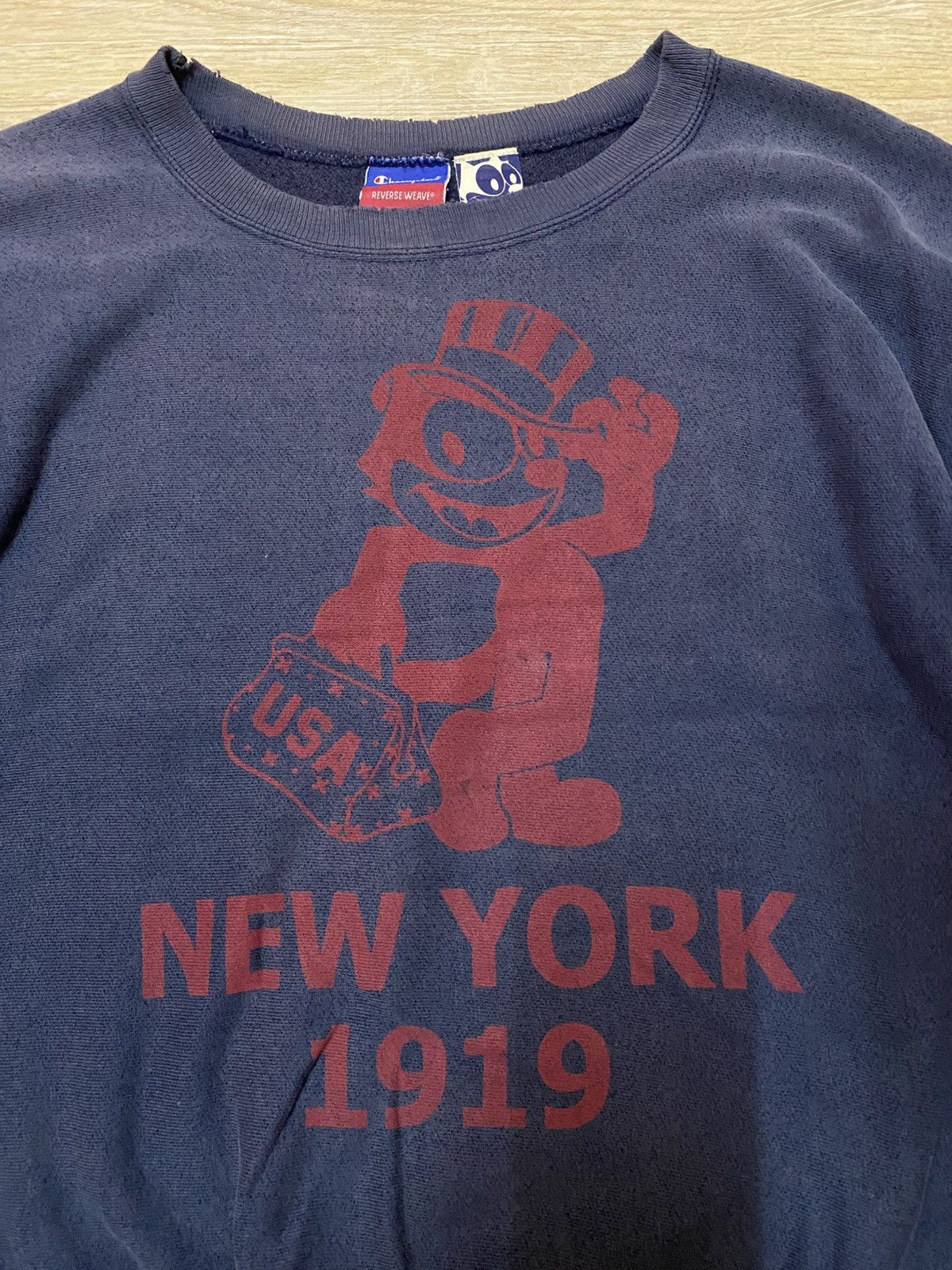 Champion Vintage Champion x Felix NY reverse weave sweatshirt Size US L / EU 52-54 / 3 - 8 Thumbnail