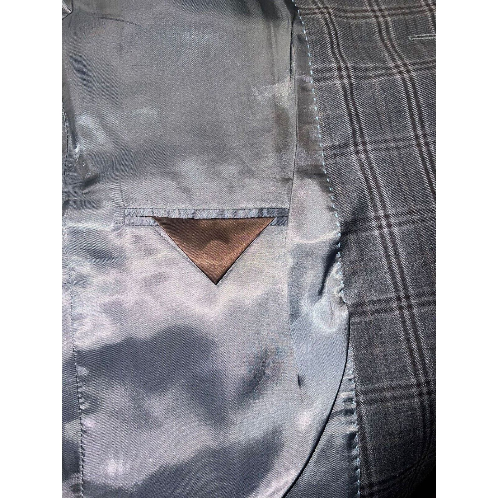 Peter Millar PETER MILLAR BLAZER SIZE 48 R 100% WOOL MADE IN CANADA GRAY Size 48R - 10 Thumbnail
