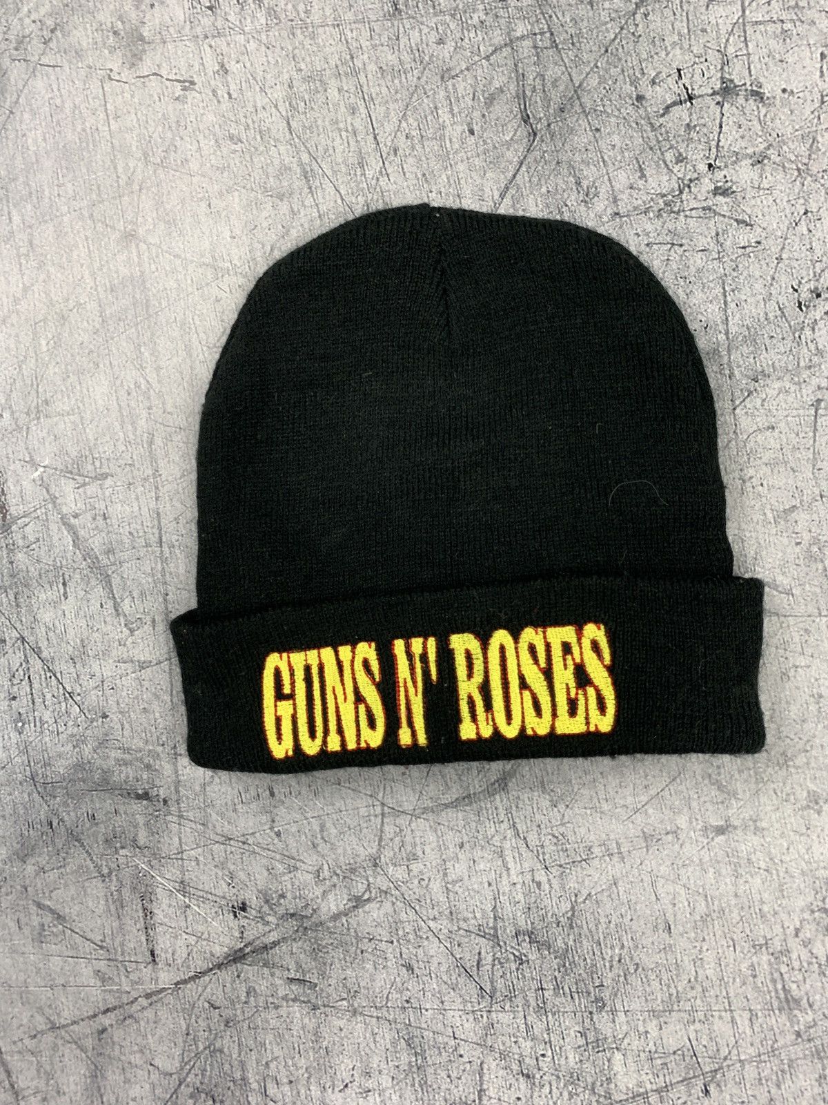 Guns N' Roses Beanie Unisex - Cappello In Lana Acrilica Con Logo Ricamato, Nero, Taglia Unica, Regalo Ufficiale