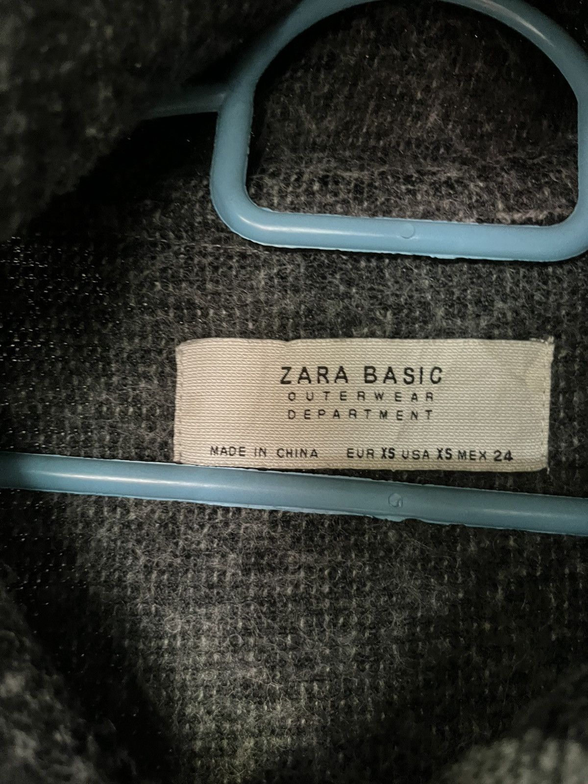 Zara 🔥Offer Me🔥 Zara Basic Wool RECONSTRUCTED Patched Pockets Size XS / US 0-2 / IT 36-38 - 5 Thumbnail