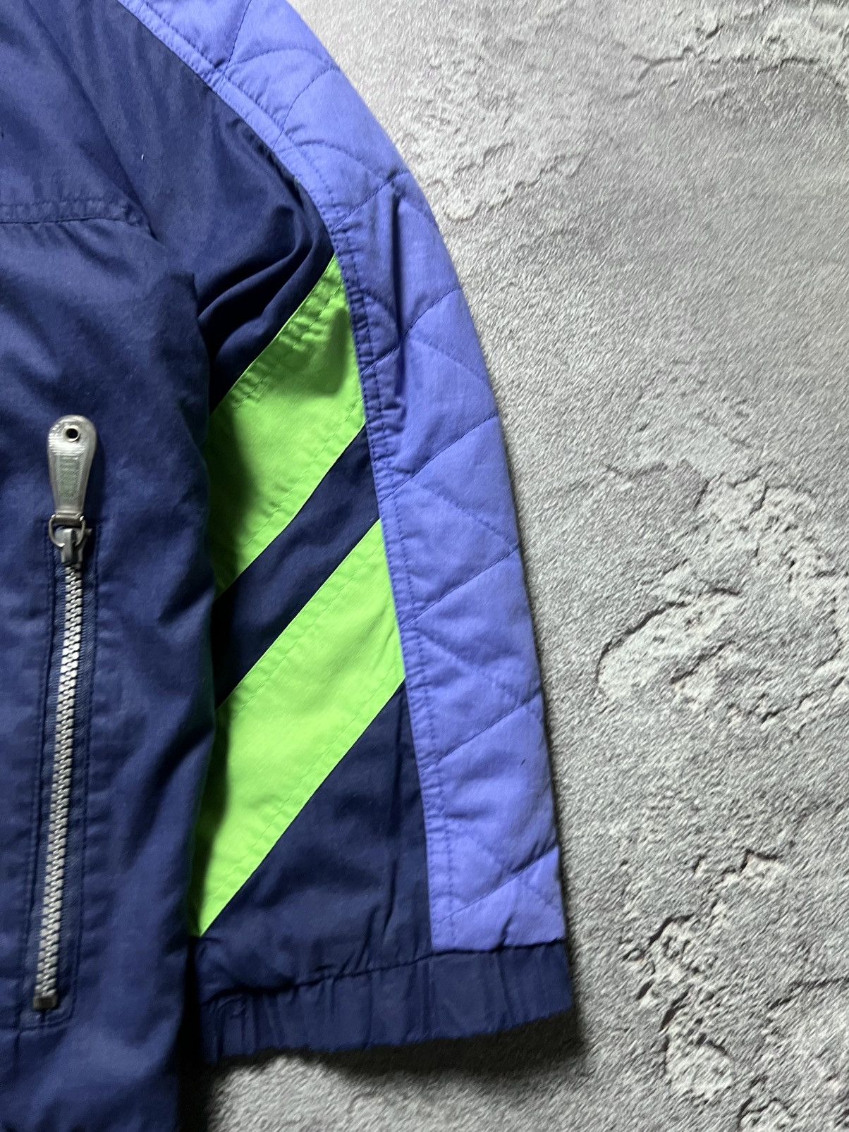 Puma 80x Vintage Puma Anorak Big Logo Striped Retro Baggy S Size US S / EU 44-46 / 1 - 9 Thumbnail