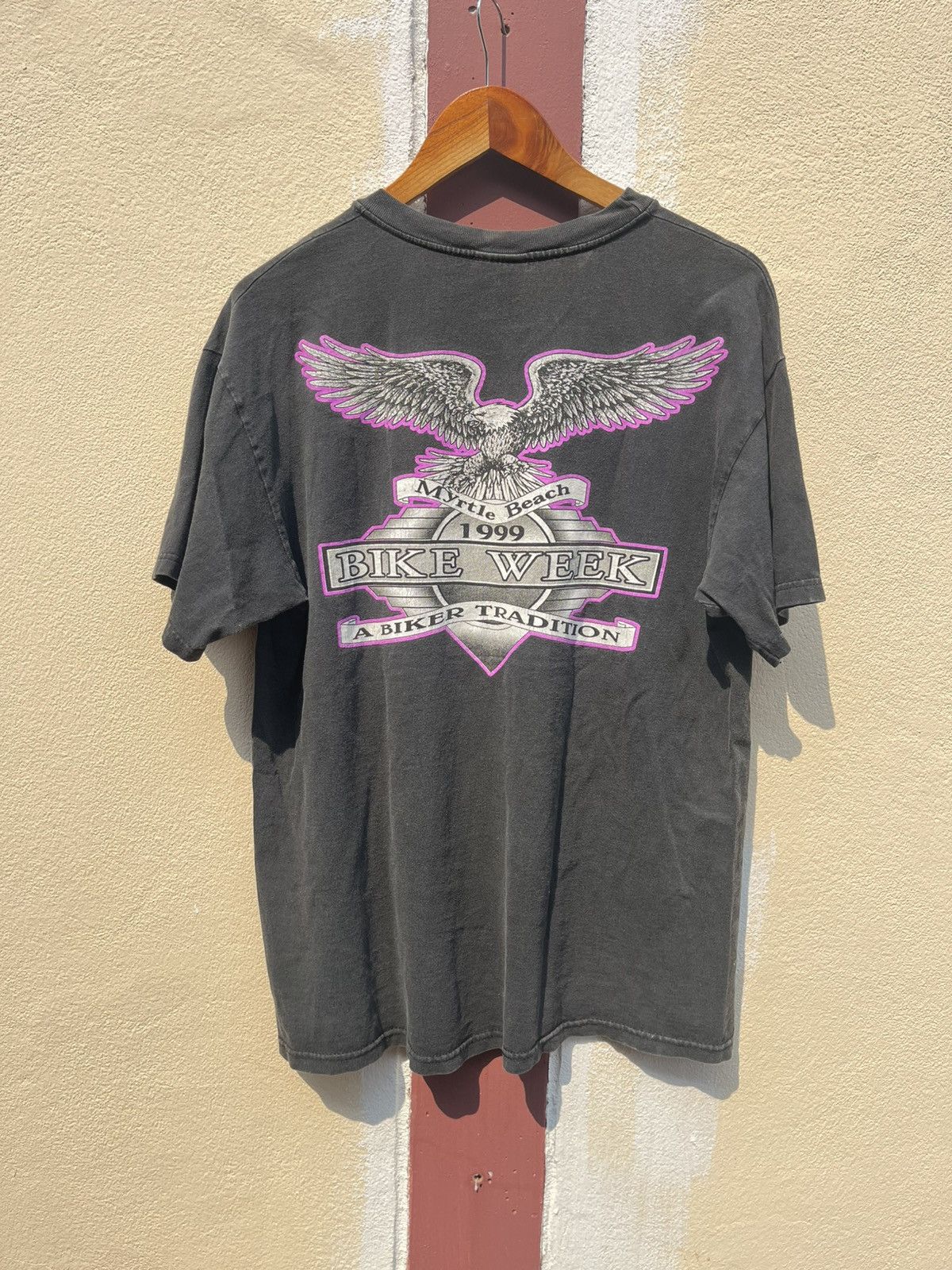 Vintage Bike week tee Size US L / EU 52-54 / 3 - 2 Thumbnail