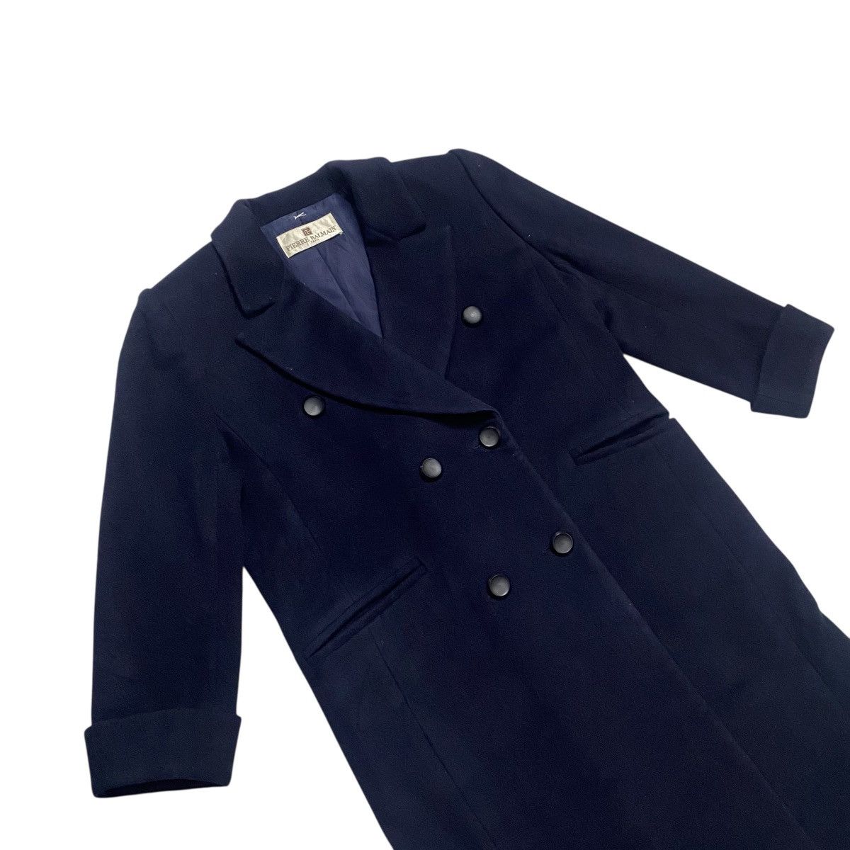 Pierre Balmain Pierre Balmain double breasted wool longcoat Size US M / EU 48-50 / 2 - 6 Thumbnail