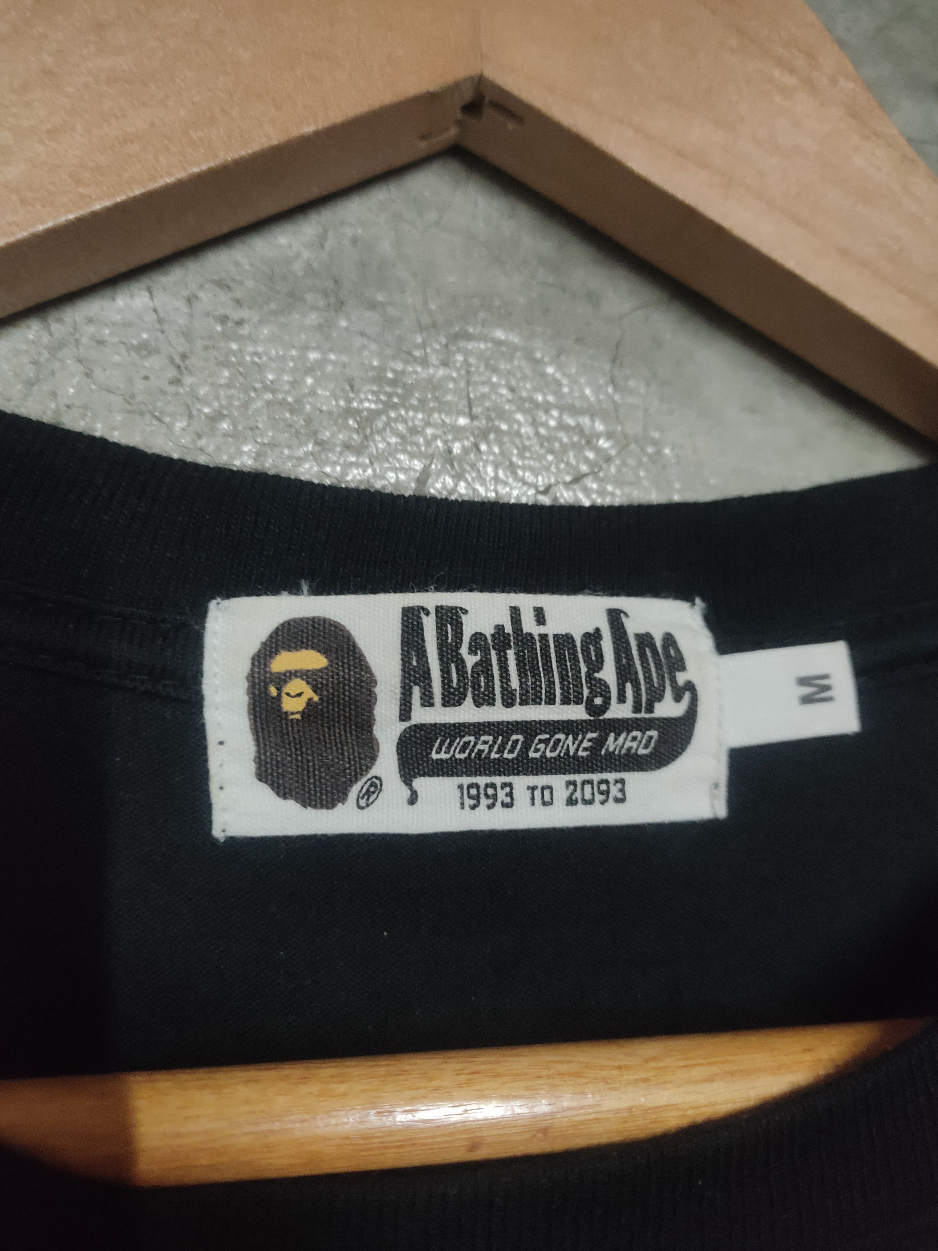 Bape Bathing Ape longsleeve tshirt Size US M / EU 48-50 / 2 - 7 Thumbnail