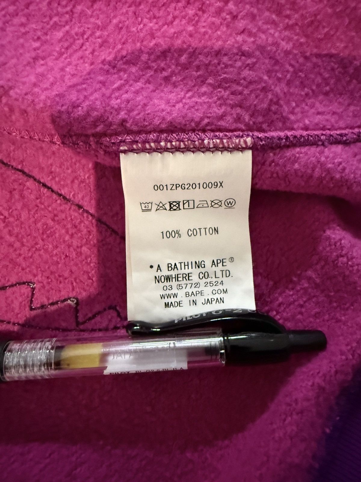 Bape Bape Purple Camo Shark Zip-Up Size US L / EU 52-54 / 3 - 4 Thumbnail