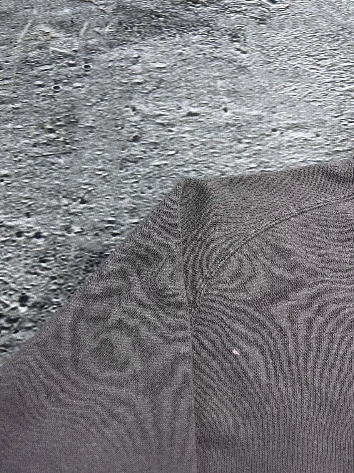 Evisu sweatshirt big logo spell out grey burgundy