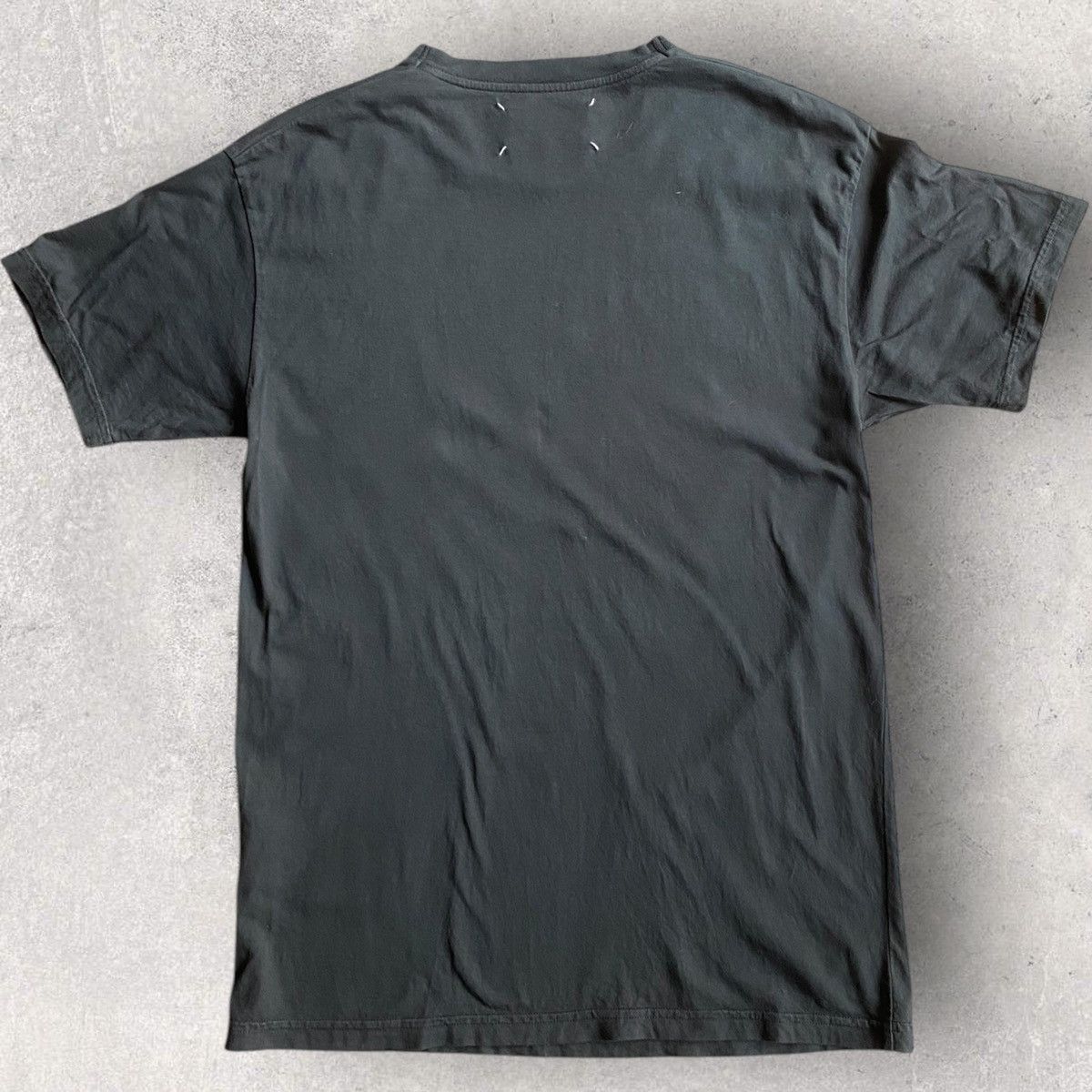 Maison Margiela Margiela Number Logo Black On Black T Shirt Size US XS / EU 42 / 0 - 3 Thumbnail