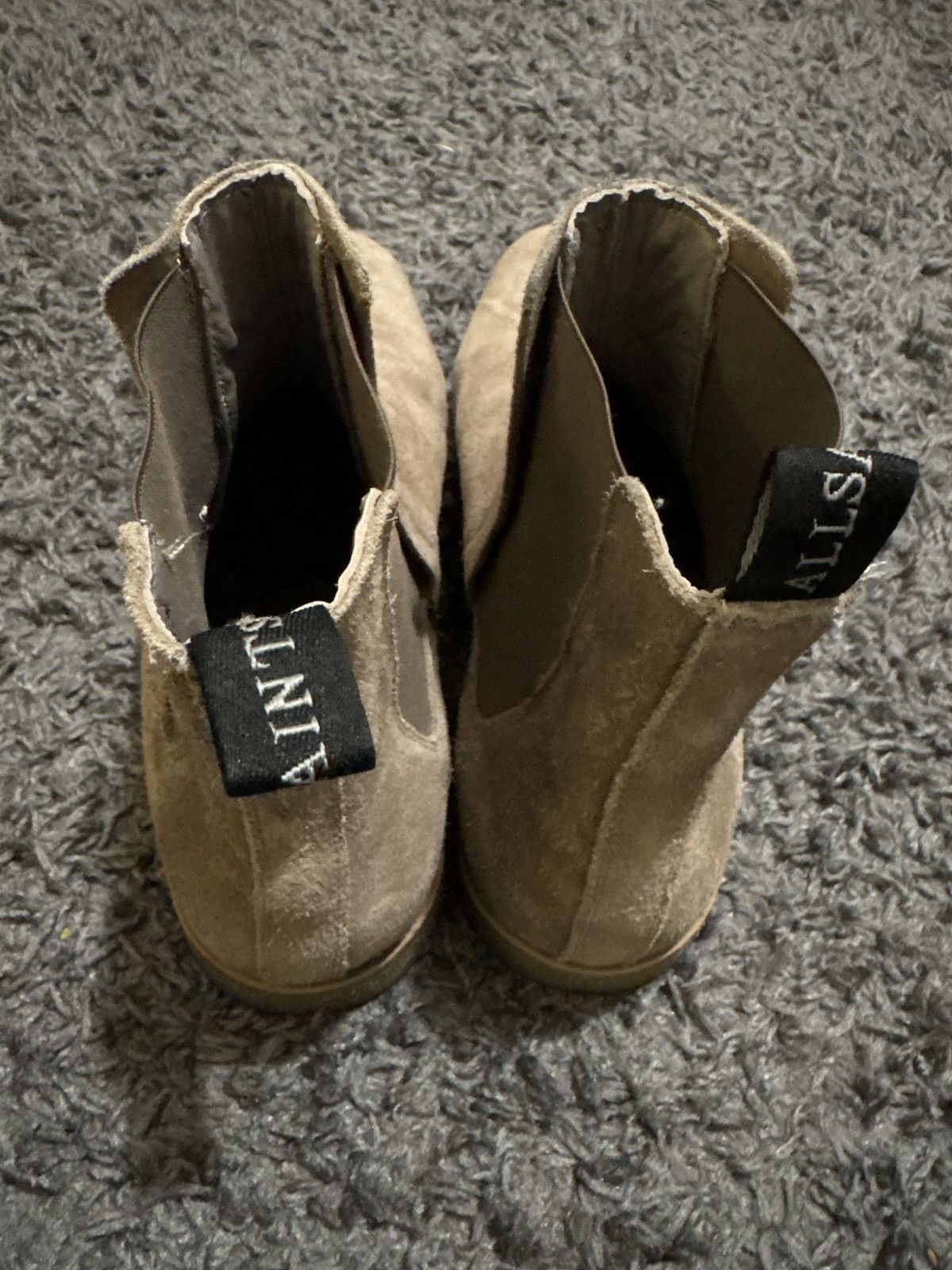 Allsaints Allsaints Tan Suede Chelsea Boots Size US 10 / EU 43 - 4 Thumbnail