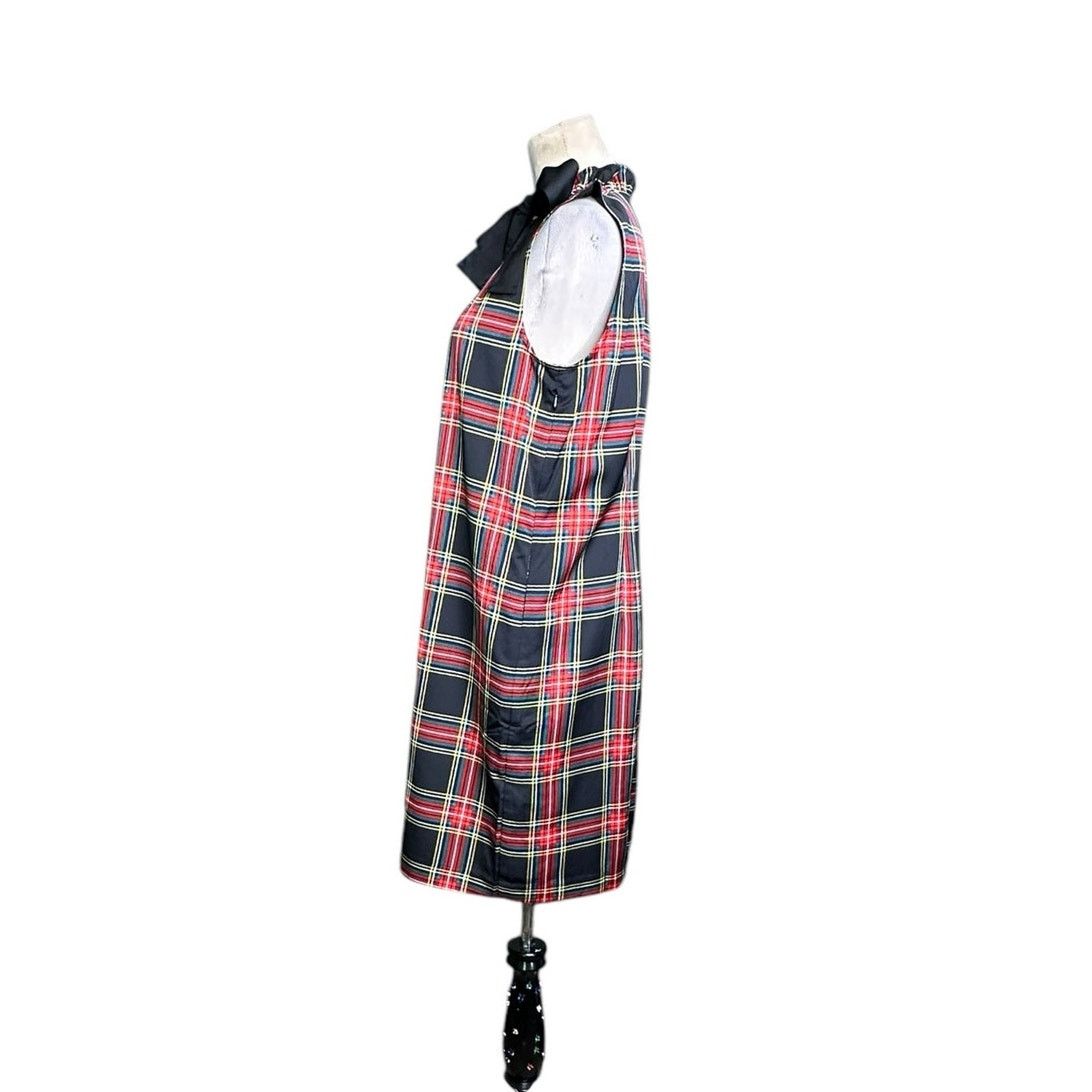 J.Crew J.CREW red green sleeveless shift mini dress size 6 Size M / US 6-8 / IT 42-44 - 12 Thumbnail