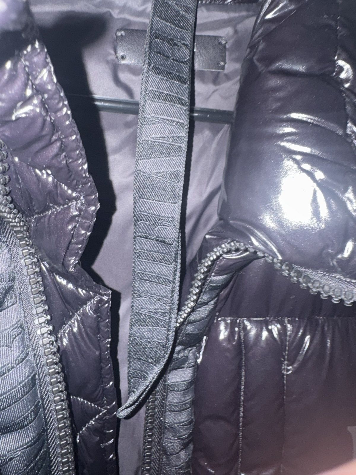 Amiri Amiri MA Logo Shiny Nylon Down Vest Jacket Size US XL / EU 56 / 4 - 6 Thumbnail