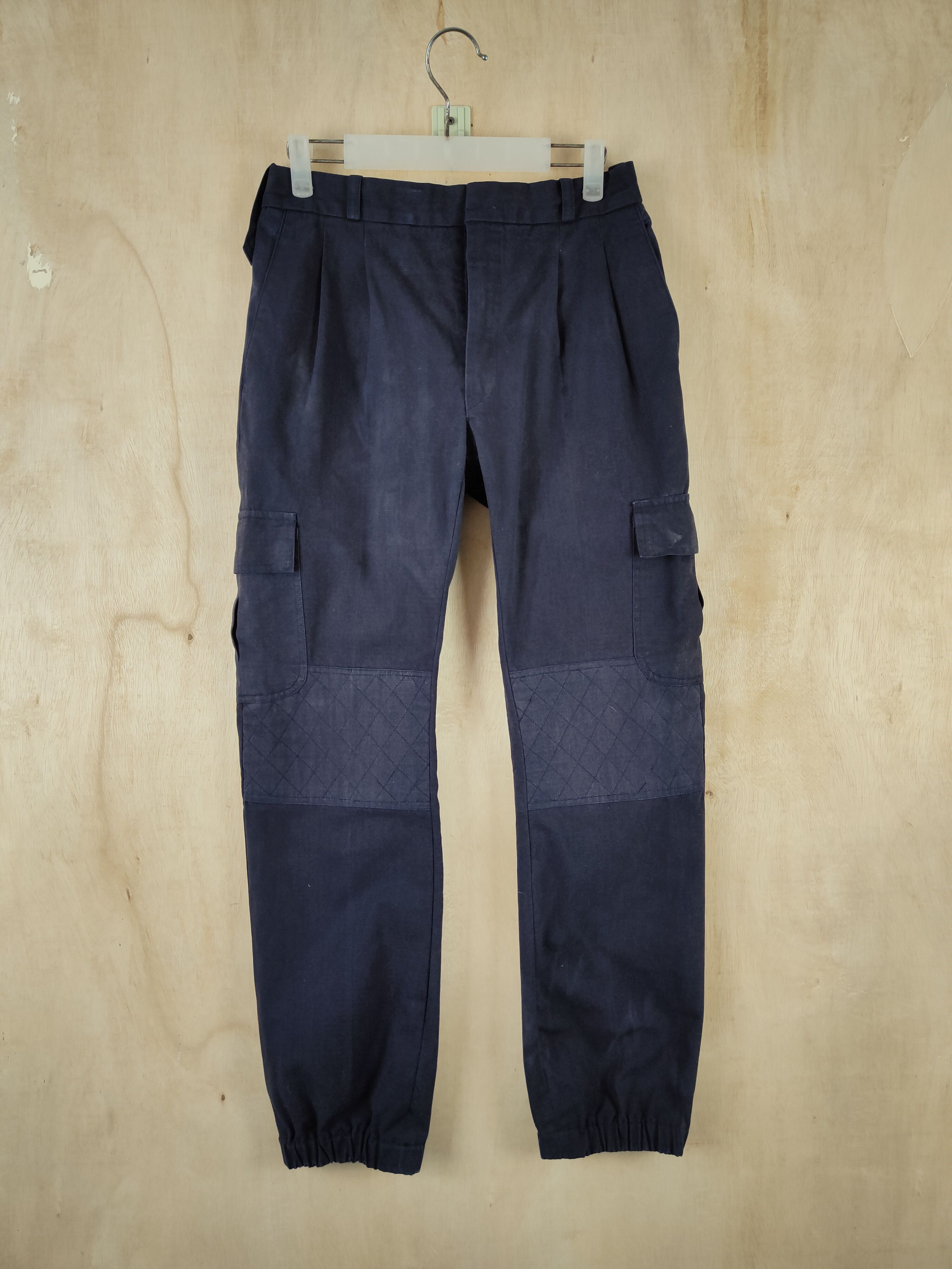 Japanese Brand J.Master Dark Blue Multipocket Jogger Pants #S2645 Size US 30 / EU 46 - 1 Thumbnail