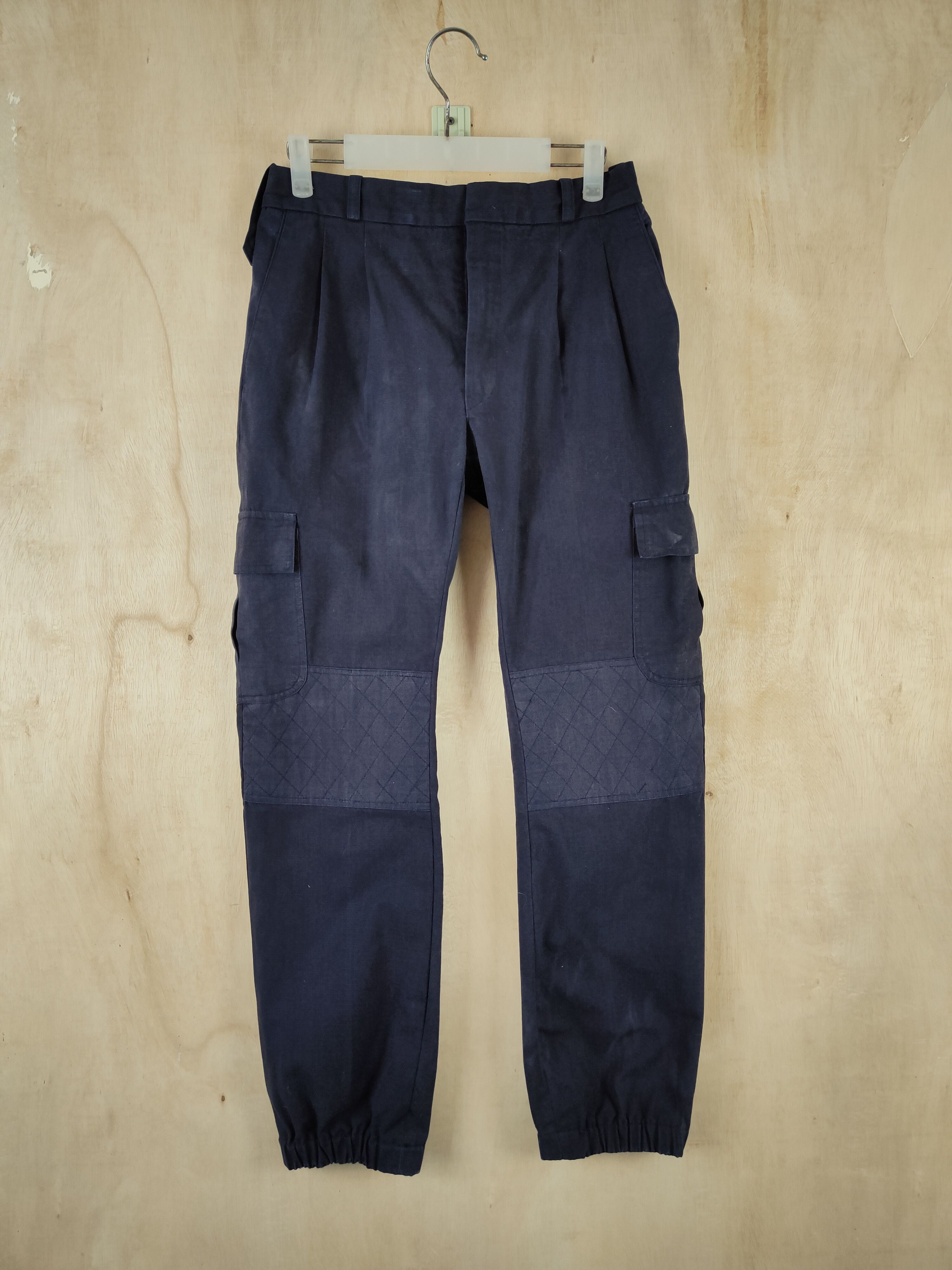 image of Vintage J.master Dark Blue Multipocket Jogger Pants S2645, Men's (Size 30)