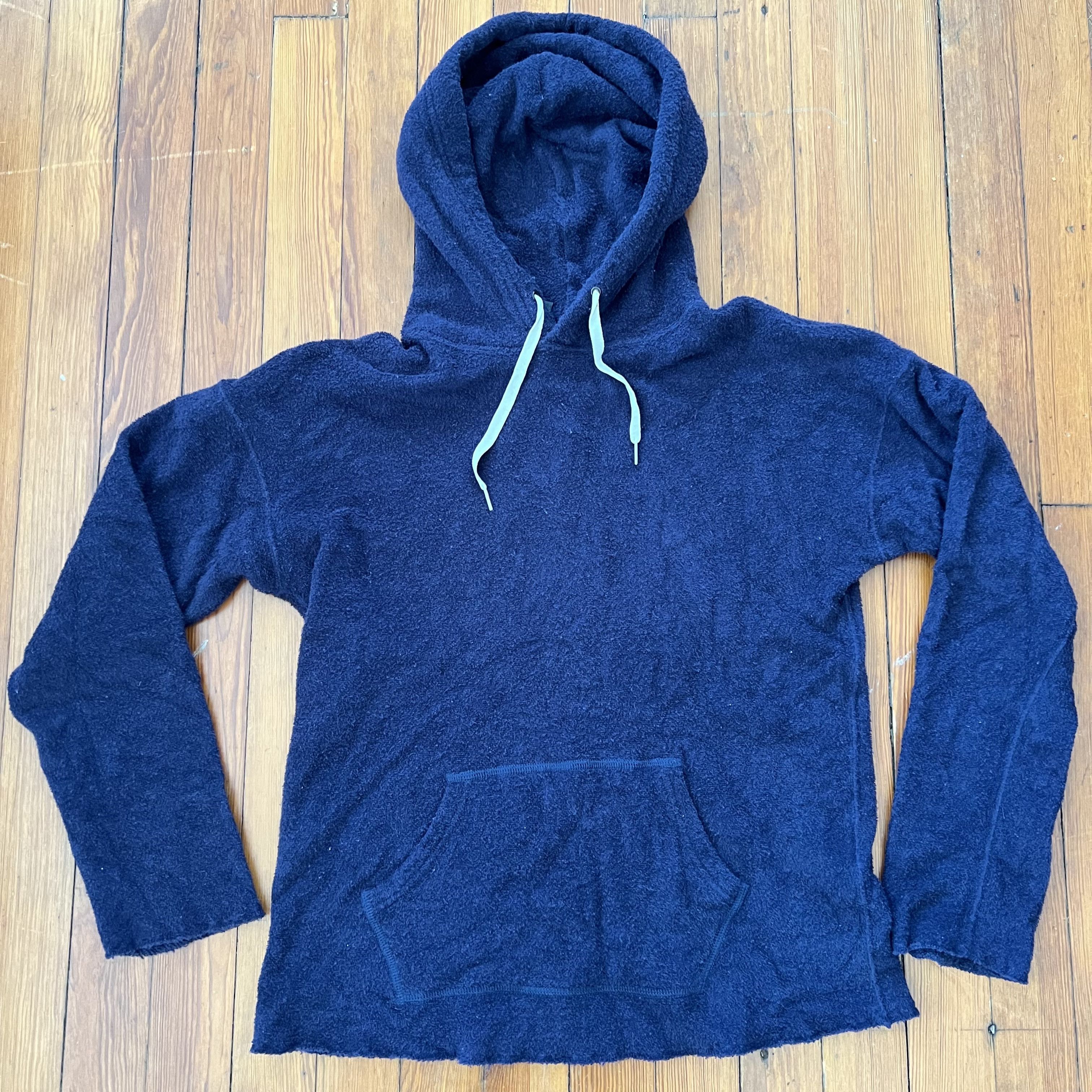 Japanese Brand N. Hoolywood Towel Hooded Sweatshirt / Navy / US38 Size US M / EU 48-50 / 2 - 1 Thumbnail