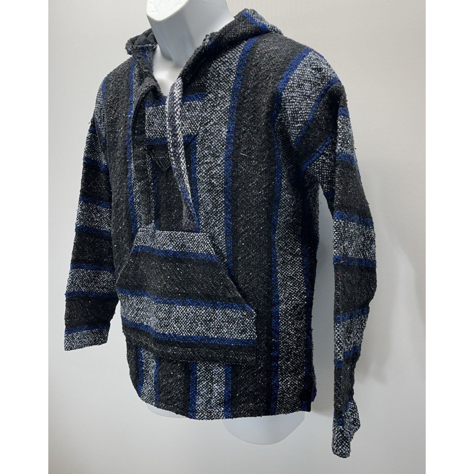 Other Earthbound Trading Co. Blue Black White Hoodie Size S Size US S / EU 44-46 / 1 - 2 Thumbnail