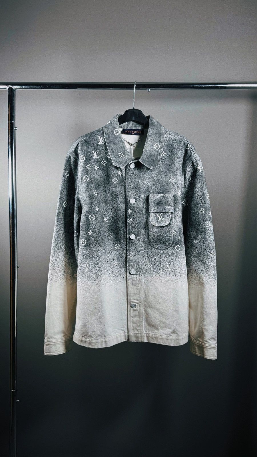 Louis Vuitton denim gradient jacket