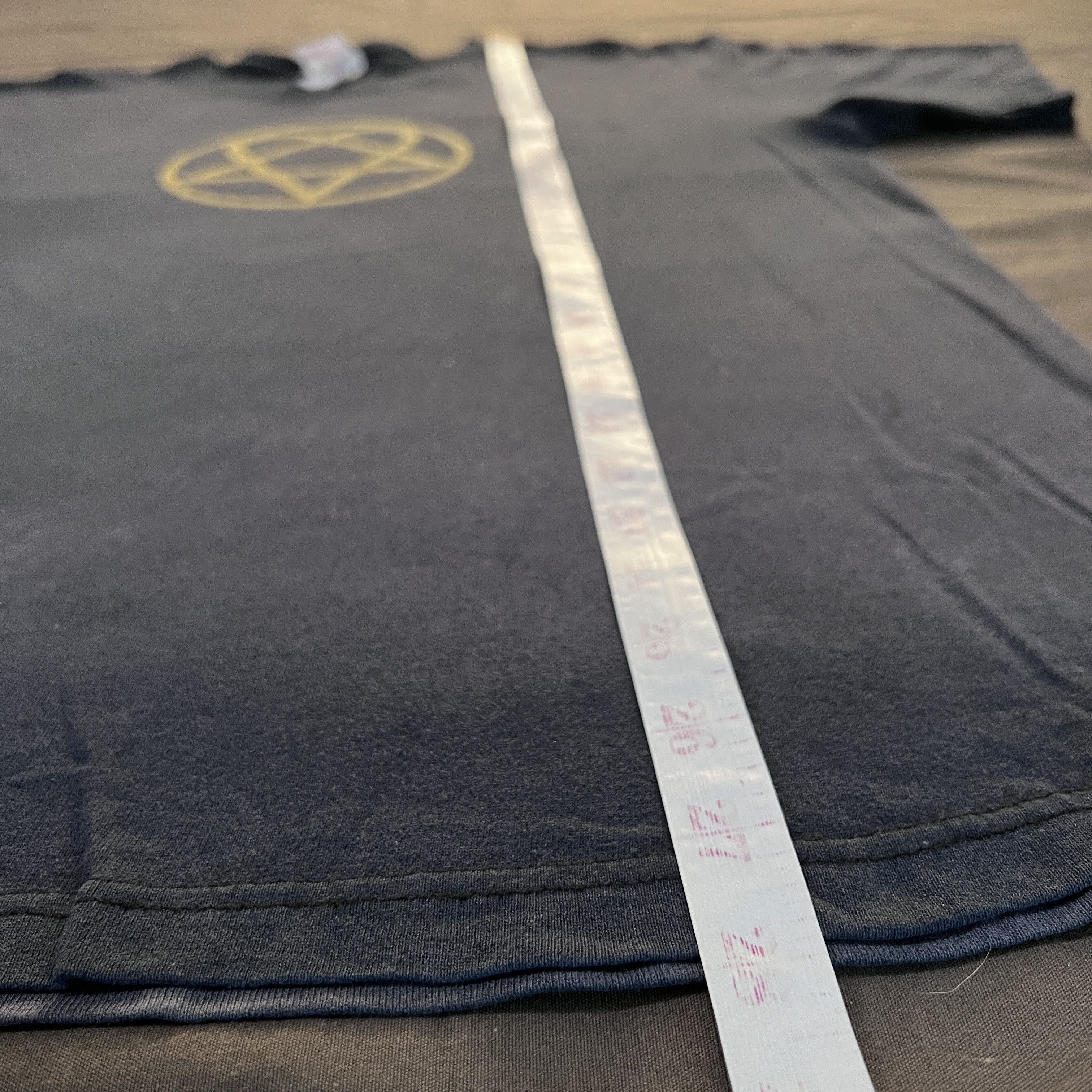 Band Tees × Seditionaries × Vintage Vintage Y2K 2000s HIM logo Promo Tee Faded Gothic metal Size US L / EU 52-54 / 3 - 13 Thumbnail