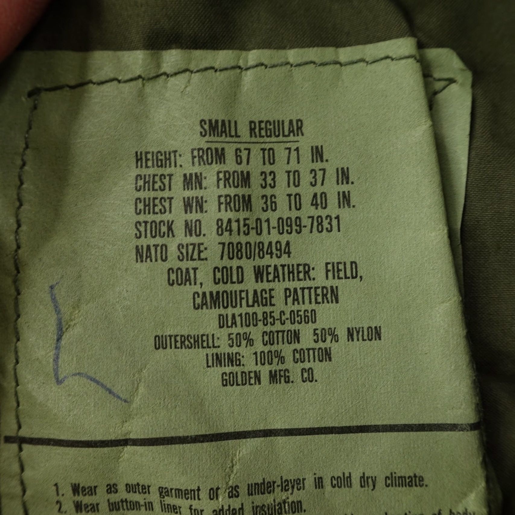 Vintage VINTAGE US Army Jacket Mens S Woodland Camo 80s M65 Alpha M65 Field Coat Hooded Full Zip Winter Weathergear Size US S / EU 44-46 / 1 - 7 Thumbnail