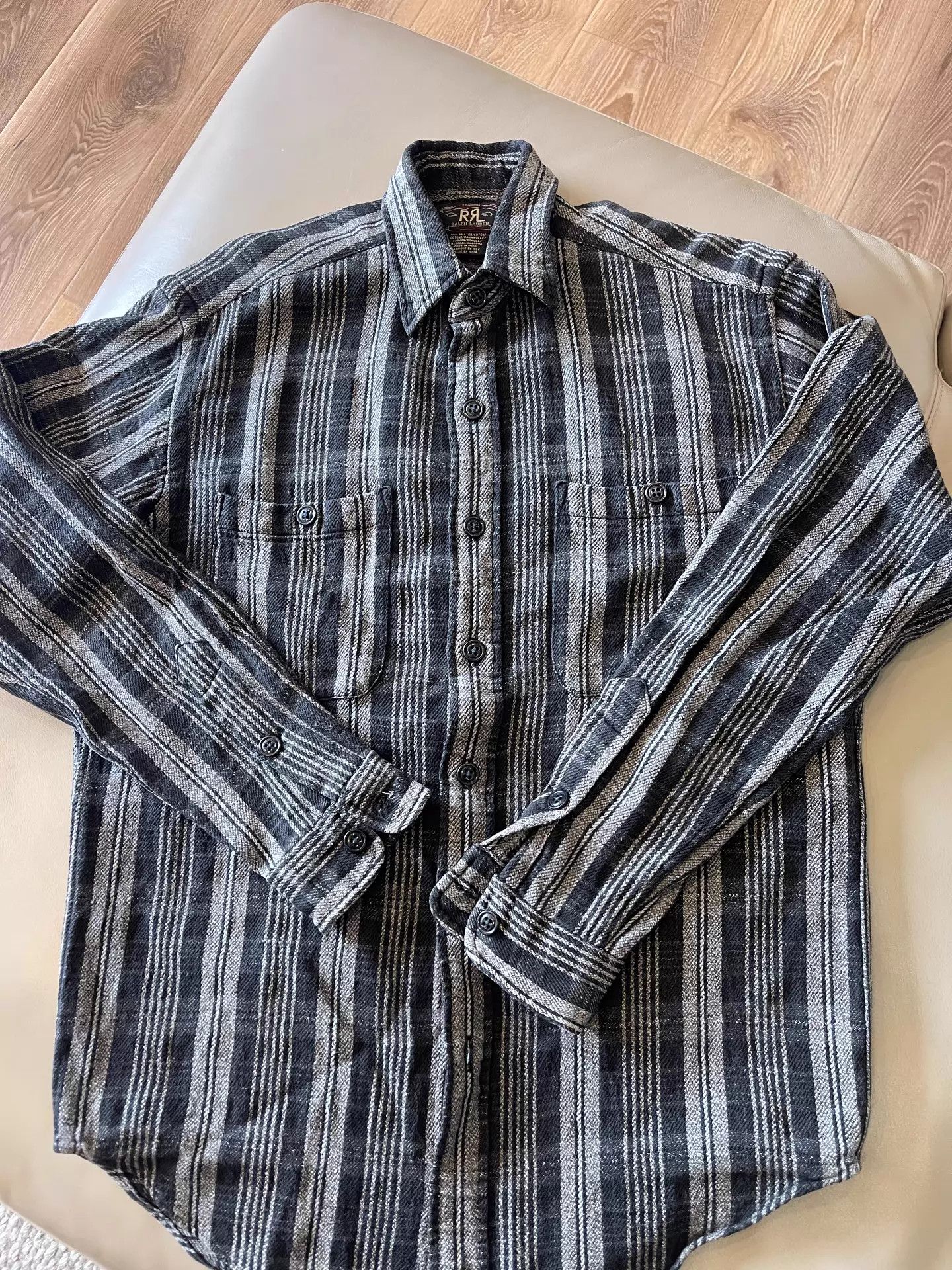 RRL Ralph Lauren Double RL 3-Star Shirt Johnny Depp Size S (fits M) Size US S / EU 44-46 / 1 - 1 Thumbnail