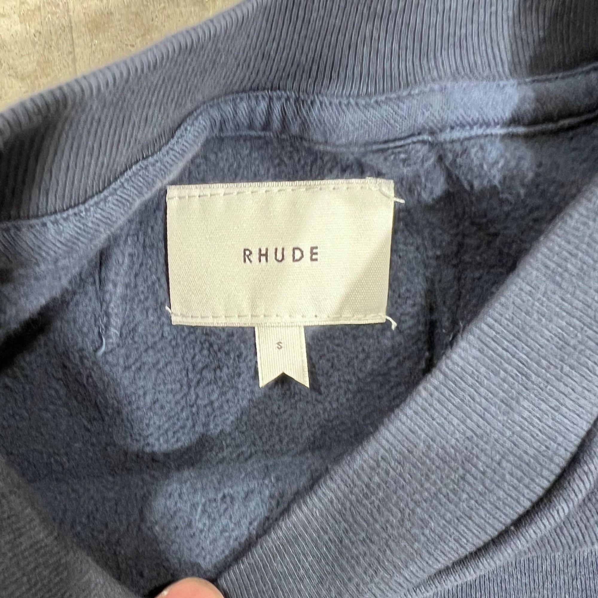 Rhude NEW RHUDE EAST HAMPTON CREWNECK SWEATSHIRT SZ SMALL Size US S / EU 44-46 / 1 - 4 Thumbnail