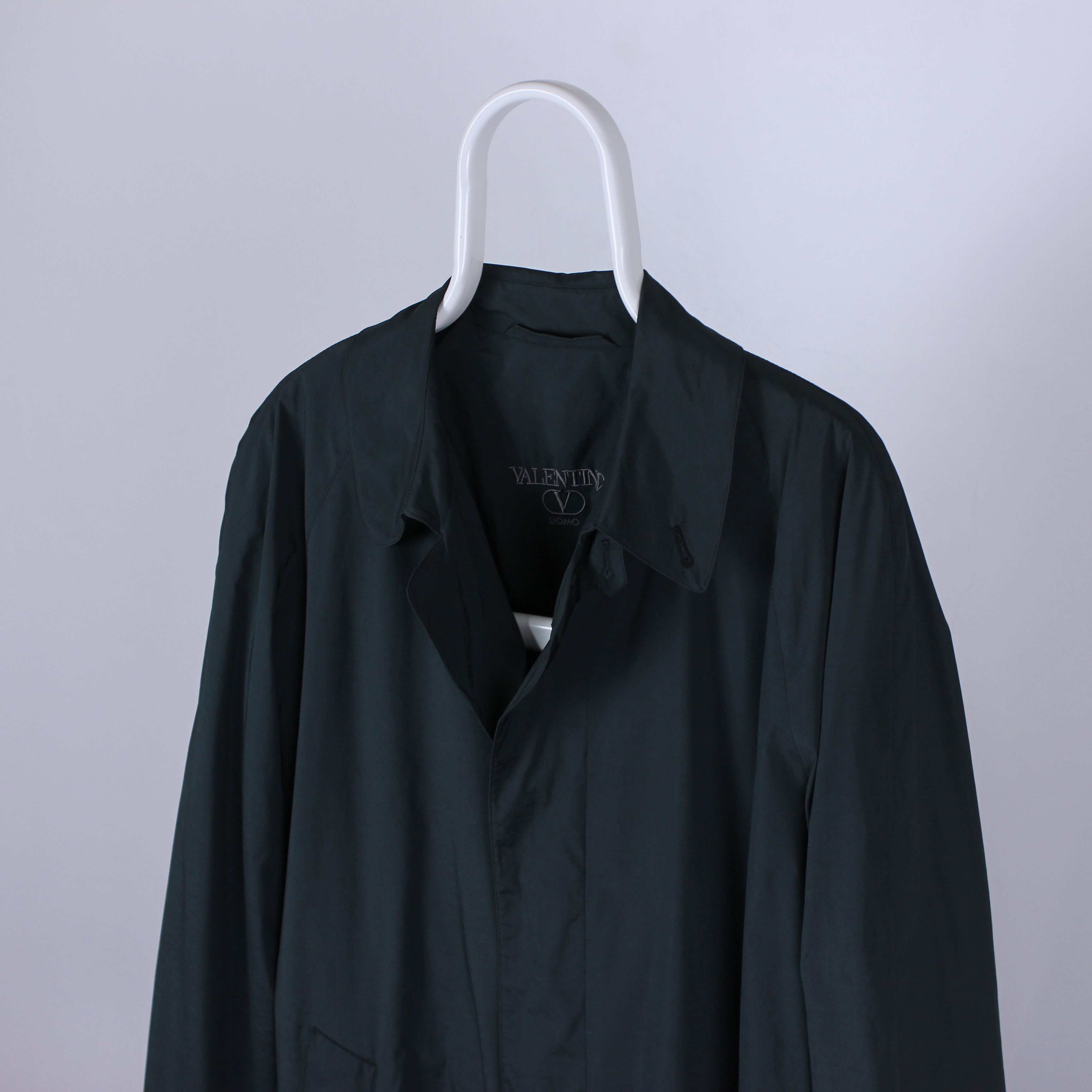 Valentino Valentino uomo coat jacket green black L XL cotton Size US XL / EU 56 / 4 - 1 Thumbnail