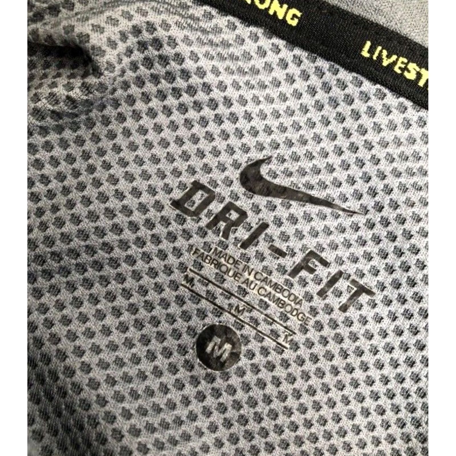Nike LIVE STRONG / NIKE - Dry Fit Mens M Embroidered Pullover Sweater Jacket - EXC Size US M / EU 48-50 / 2 - 5 Thumbnail