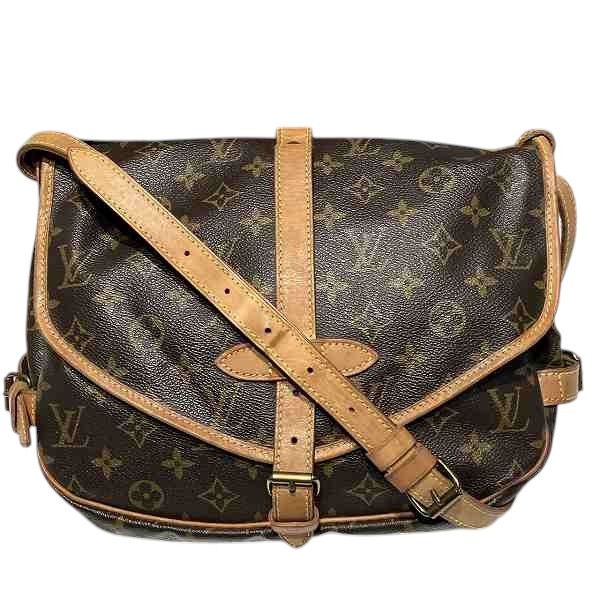 Louis Vuitton Louis Vuitton Louis Vuitton Saumur 30 Monogram Shoulder Bag Canvas Shoulder Bag M42256 Size ONE SIZE - 1 Thumbnail