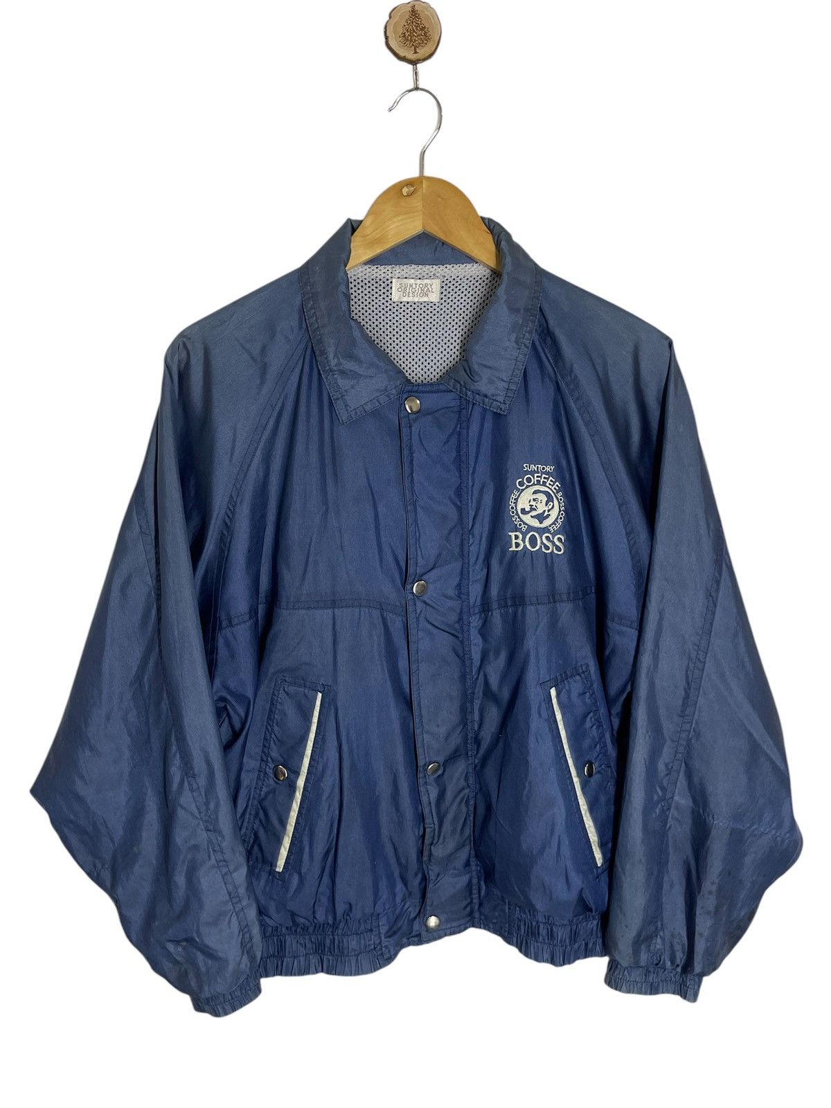 Japanese Brand × Other × Vintage VINTAGE BOSS COFFEE LIGHT JACKET Size US M / EU 48-50 / 2 - 1 Thumbnail