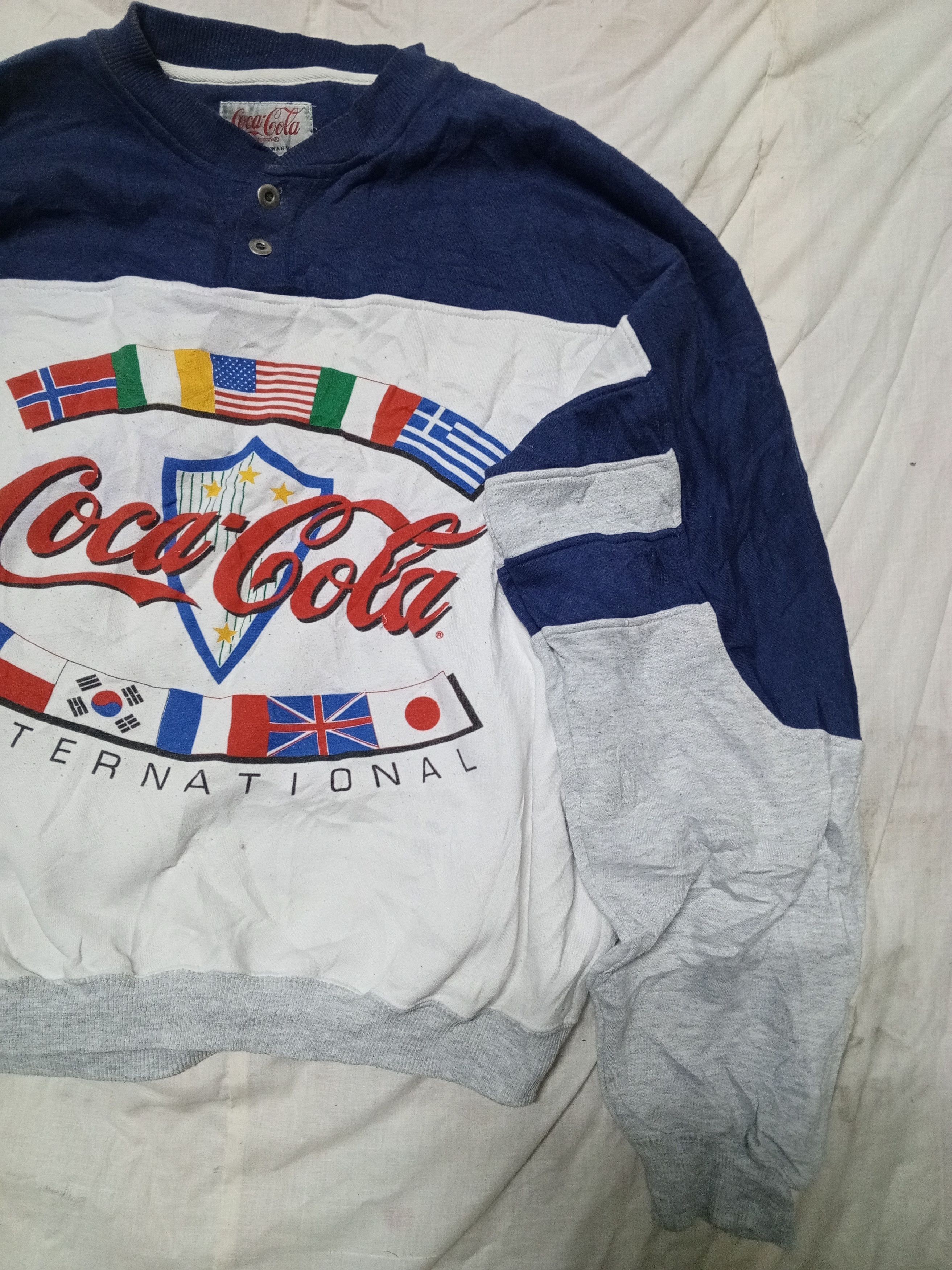 Coca Cola Coca-Cola vintage sweatshirt Size US L / EU 52-54 / 3 - 2 Thumbnail